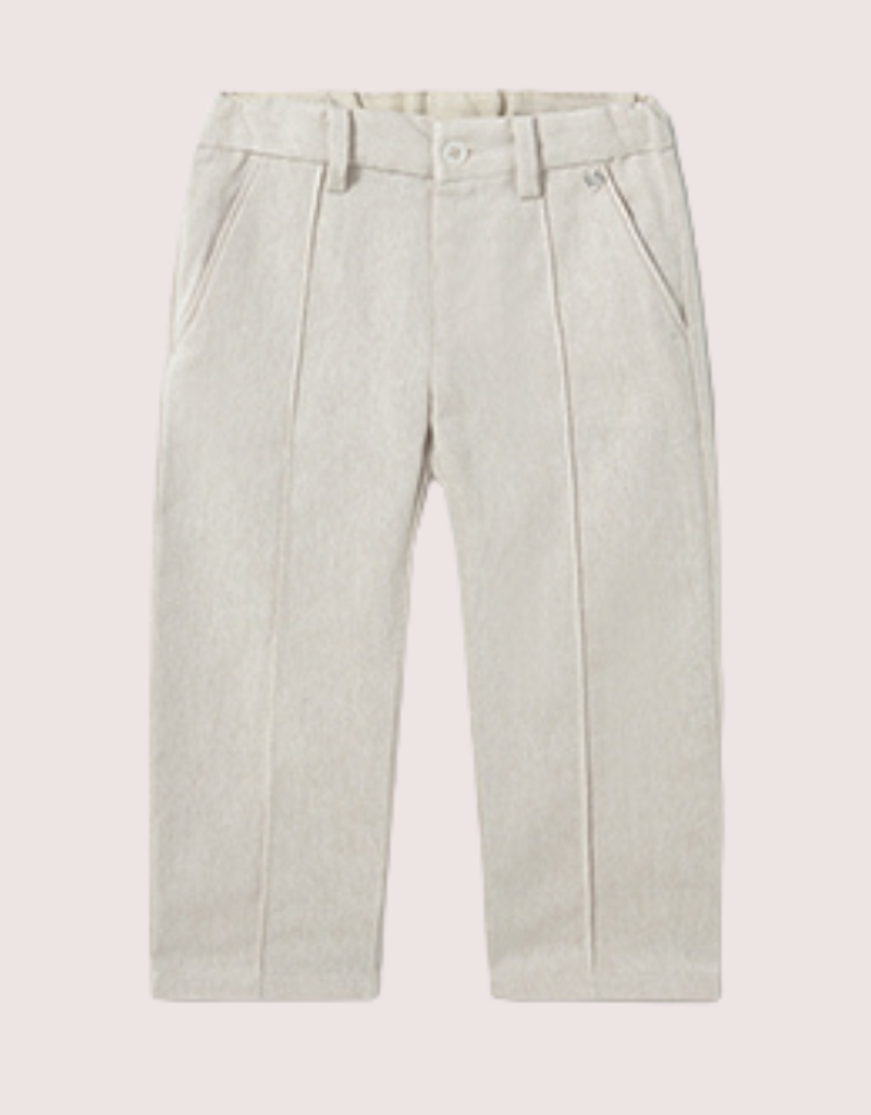 Mayoral zandkleurige lange broek