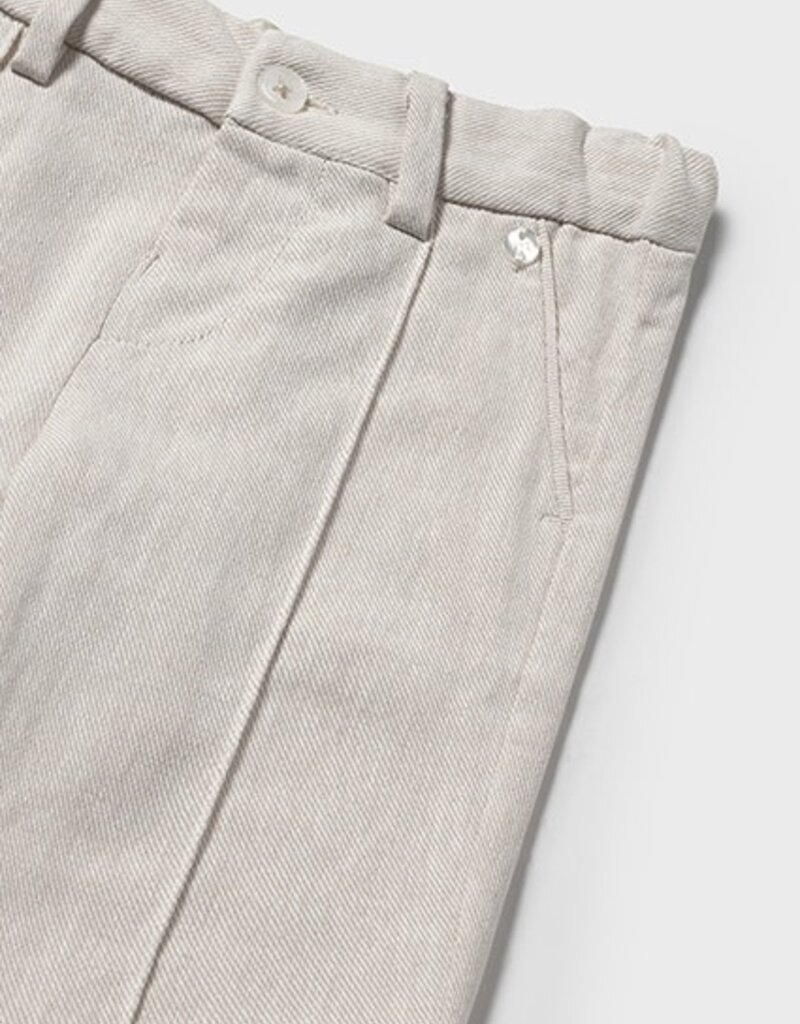 Mayoral zandkleurige lange broek