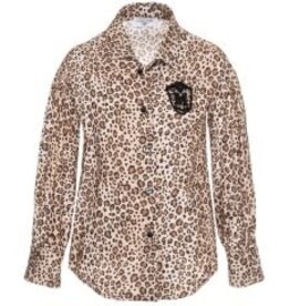 Monnalisa blouse leopard
