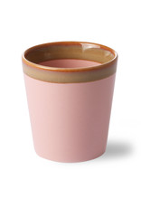 HKliving HKliving 70's Ceramics coffee Mug Pink
