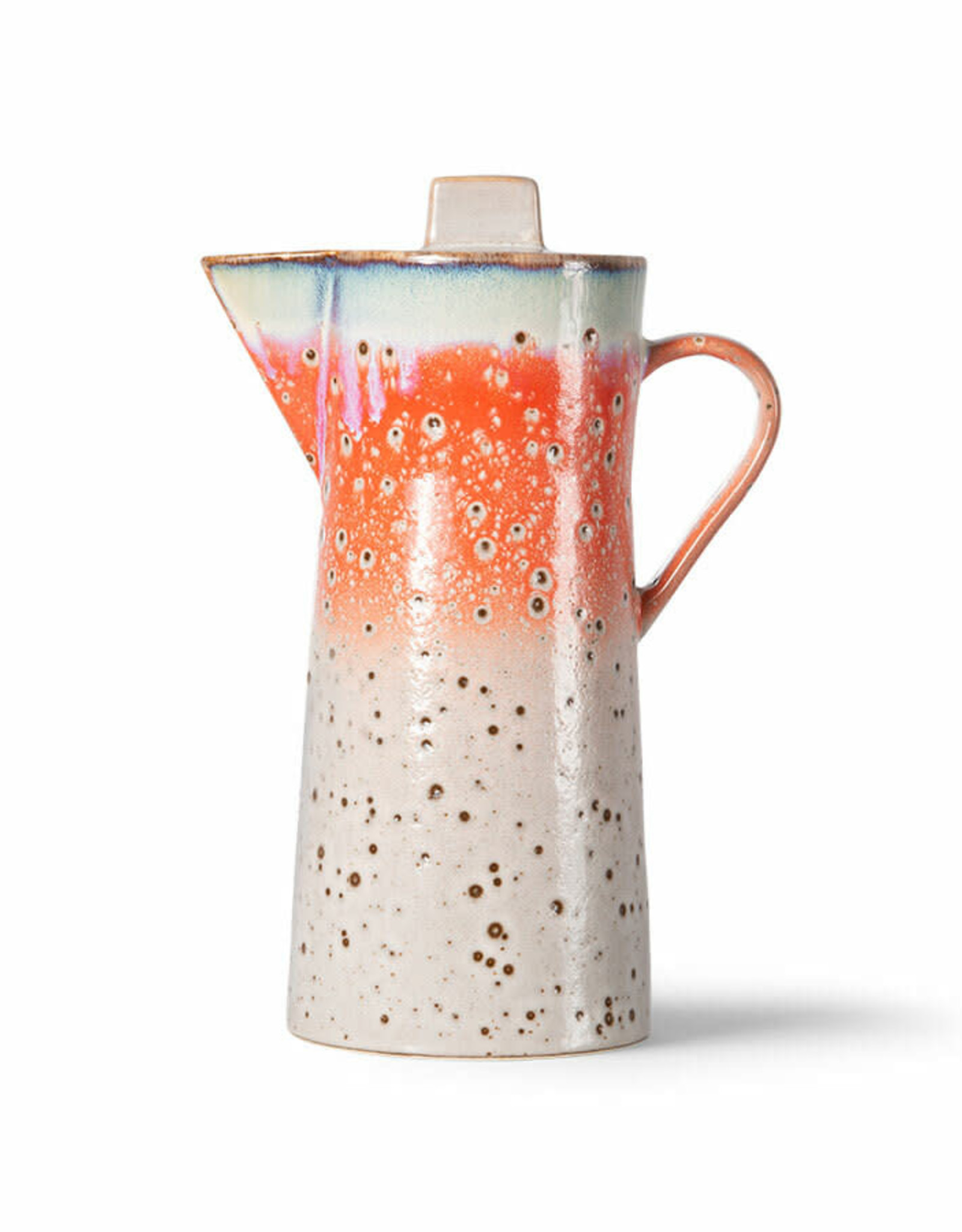 HKliving Hkliving 70's Ceramics Coffee pot  Asteroids