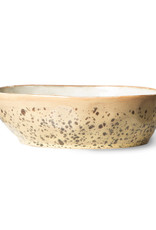 HKliving Hkliving 70's Ceramics Pasta Bowl Tiger (set van 2)