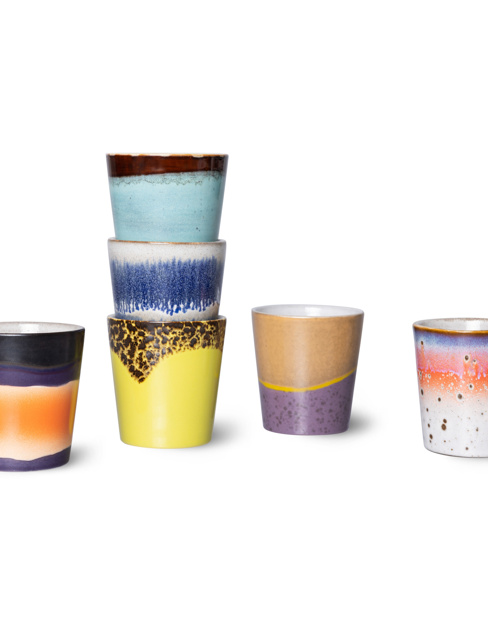 HKliving Hkliving 70's Ceramics Coffee Mug Patina