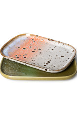 HKliving Hkliving 70's Ceramics Small Tray Astroids