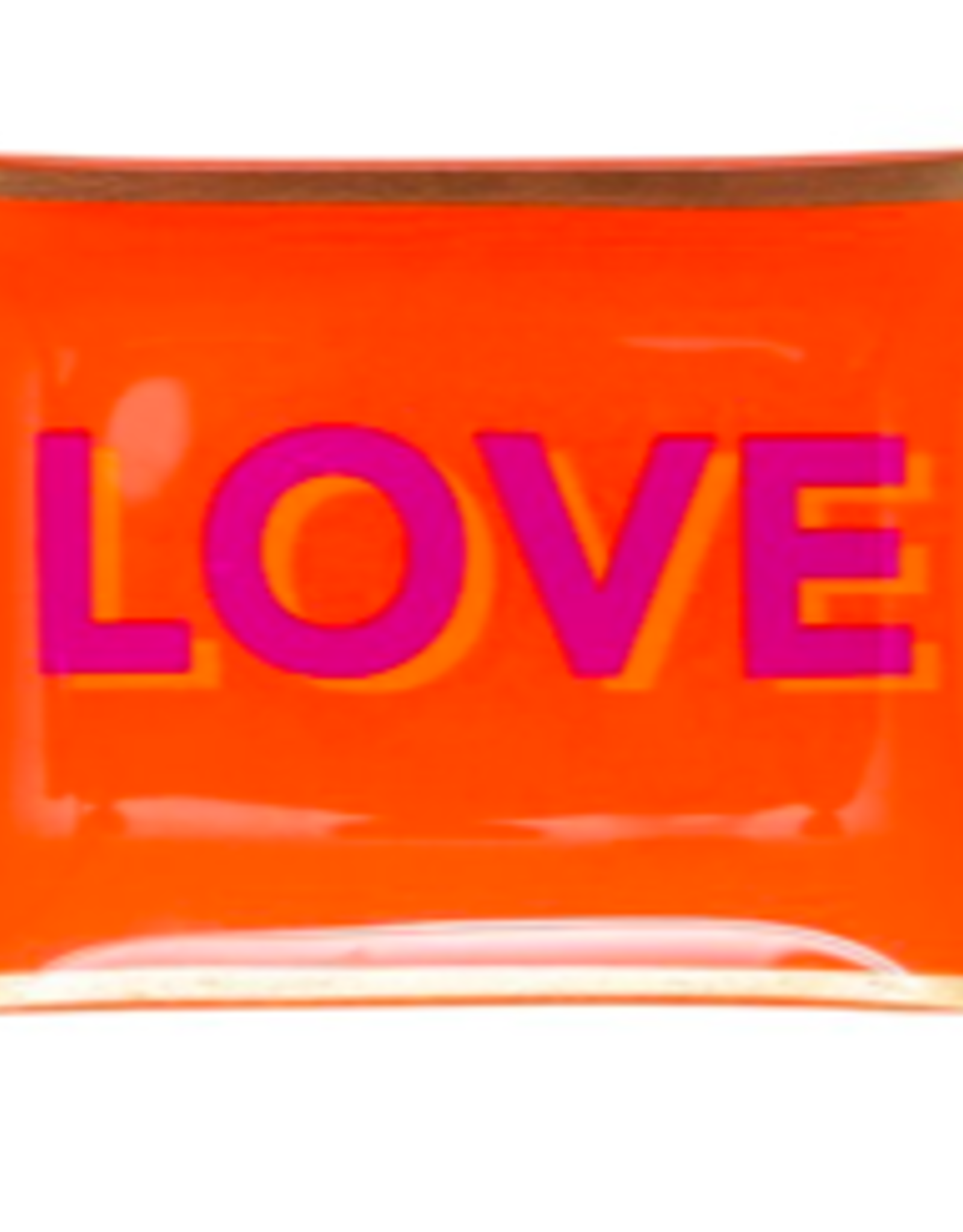 Gift Company Gift Company Love Plates Love orange