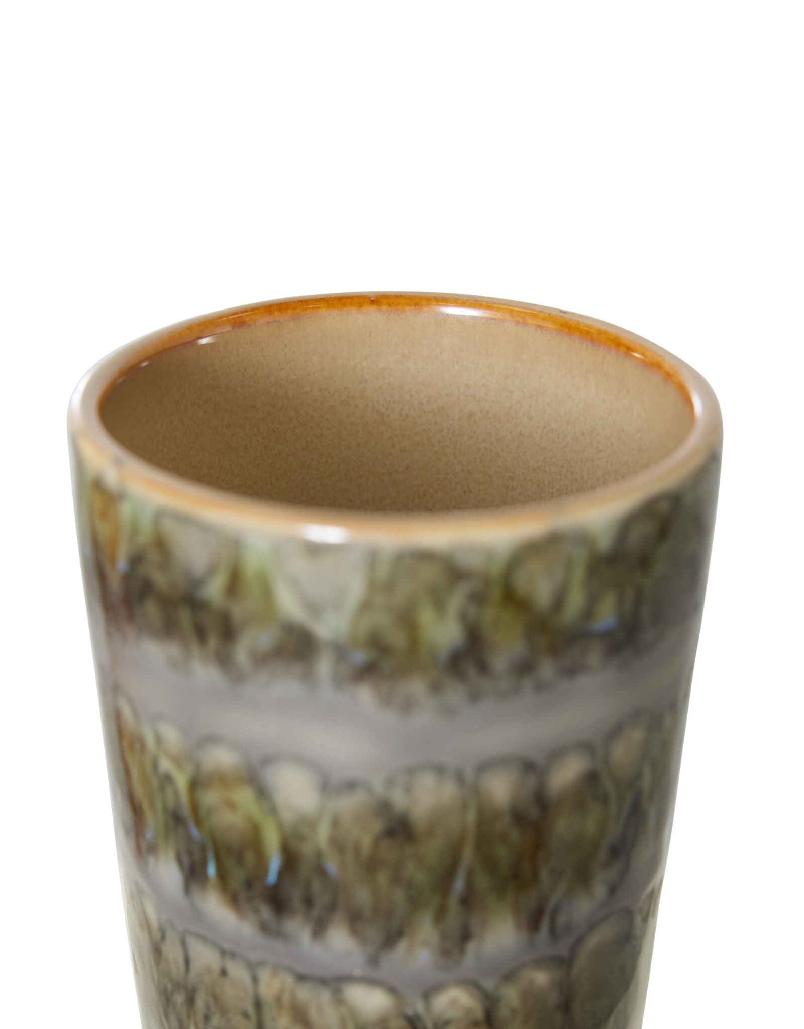 HKliving HKliving 70's Ceramics Latte Mug Fern