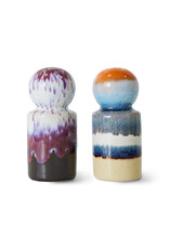 HKliving Hkliving 70's Ceramics Pepper & Salt Jar Stargaze