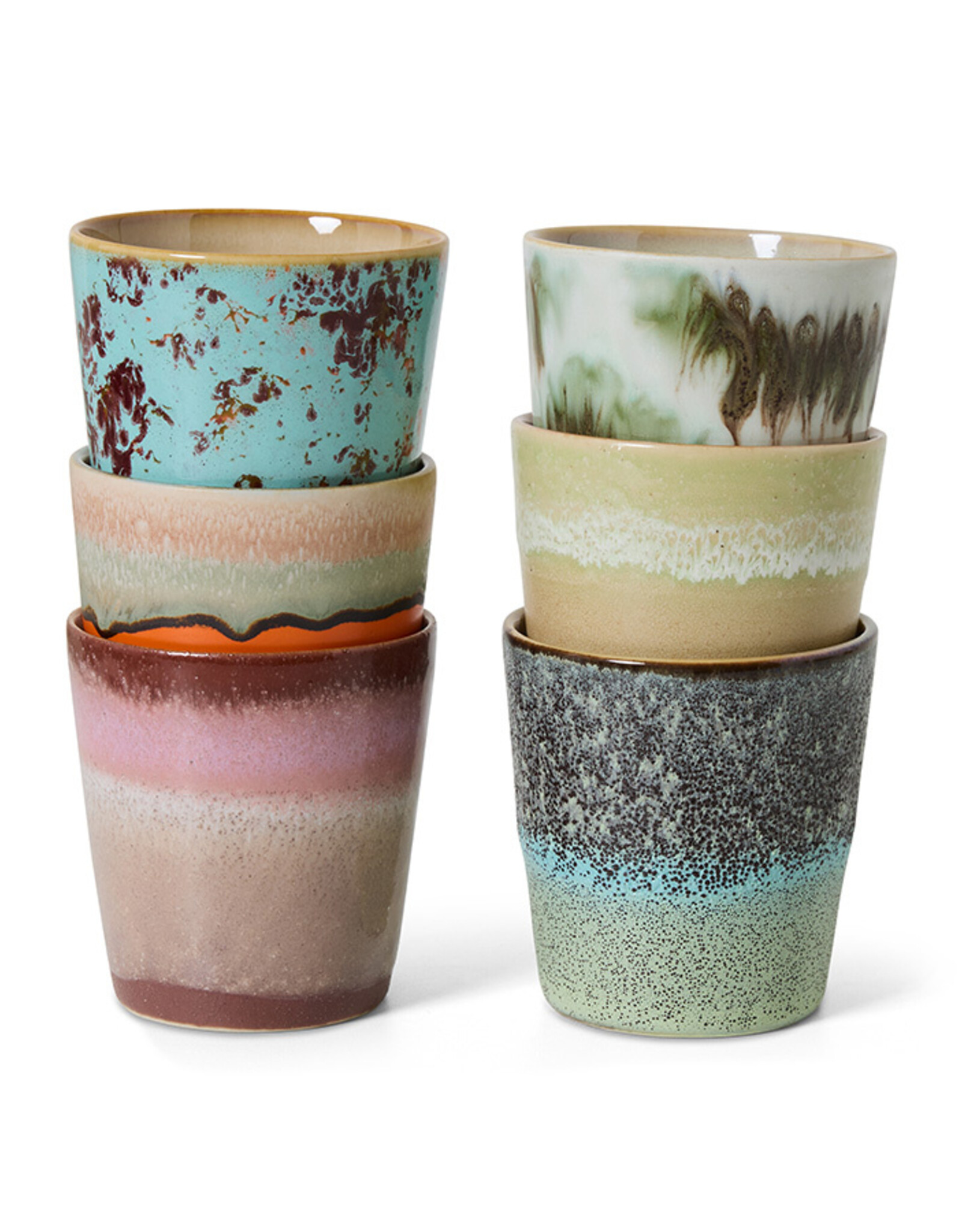 HKliving Hkliving 70's Ceramics Coffee Mug Patina