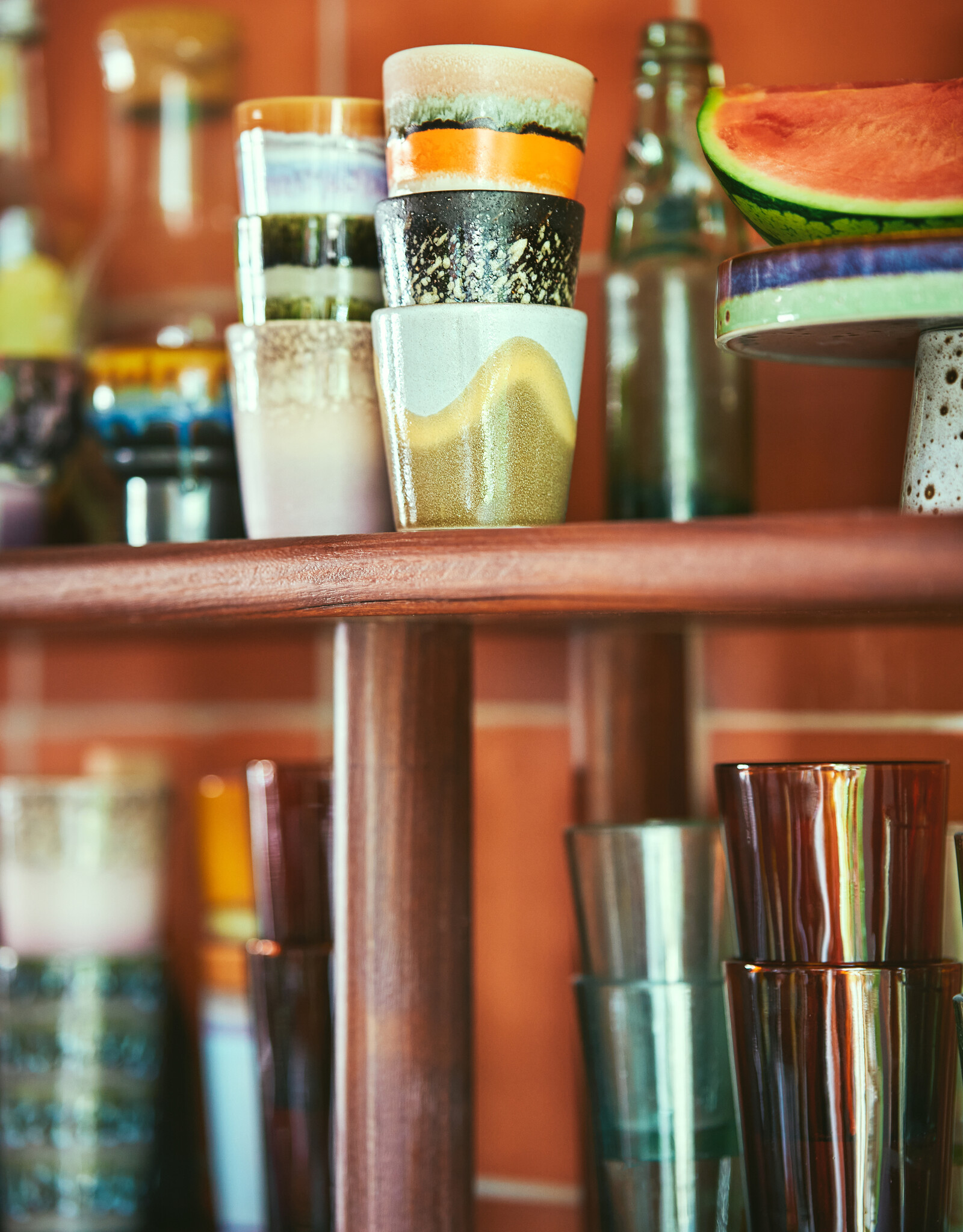 HKliving HKliving 70's Ceramics coffee mug Burst