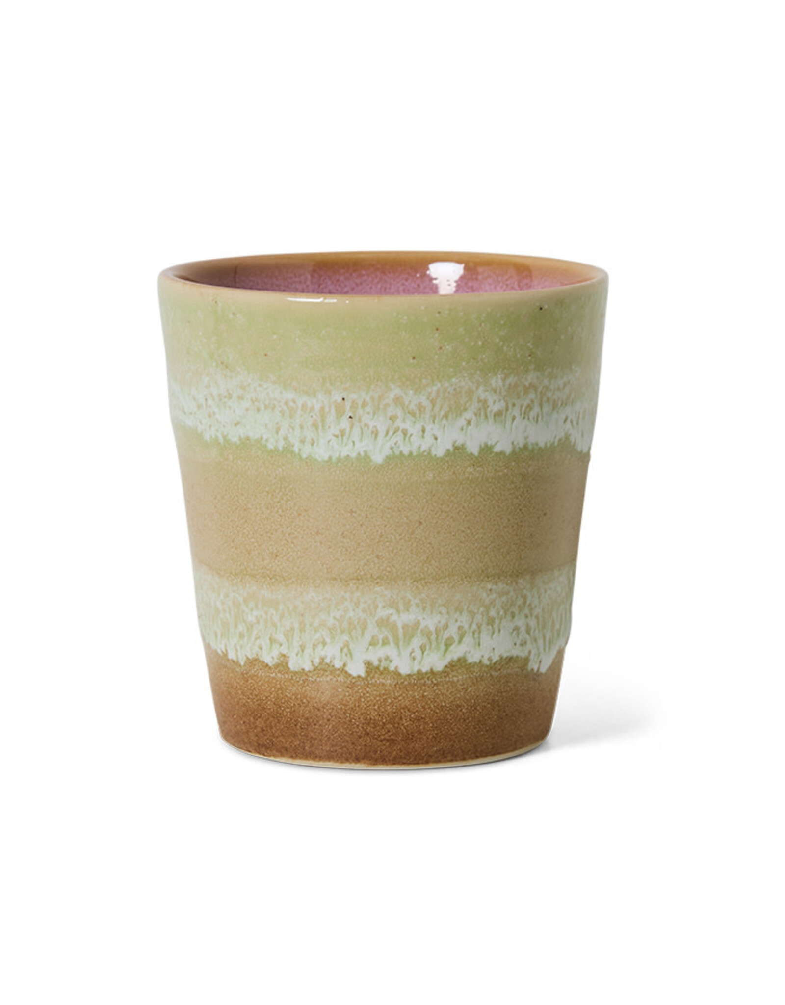 HKliving HKliving 70's Ceramics coffee mug Umber