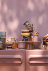 HKliving HKliving 70's Ceramics Cappuccino Mug Blossom