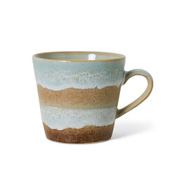 HKliving HKliving 70's Ceramics Cappuccino Mug Skyline