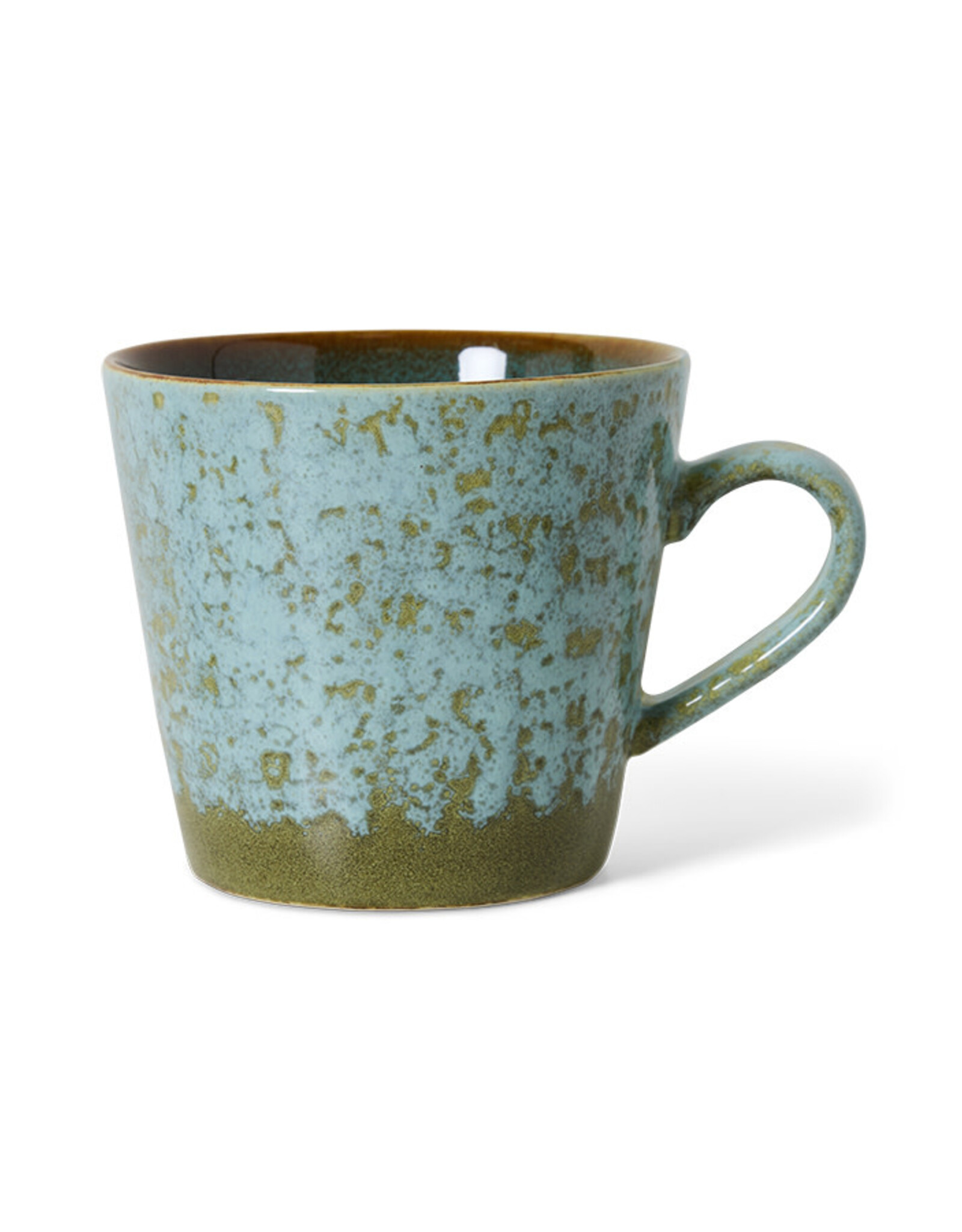 HKliving HKliving 70's Ceramics Cappuccino Mug Verdigris
