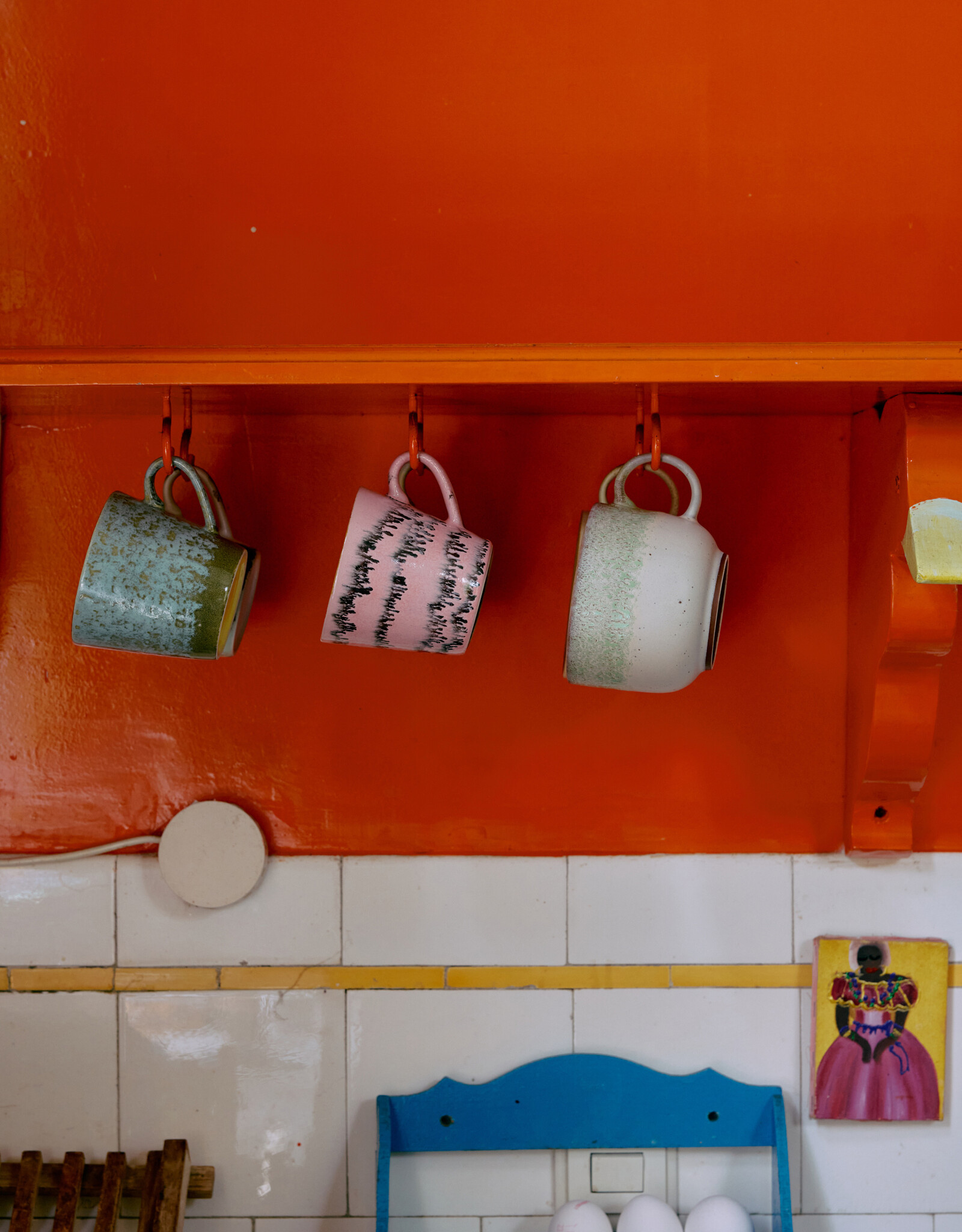 HKliving HKliving 70's Ceramics Cappuccino Mug Verdigris