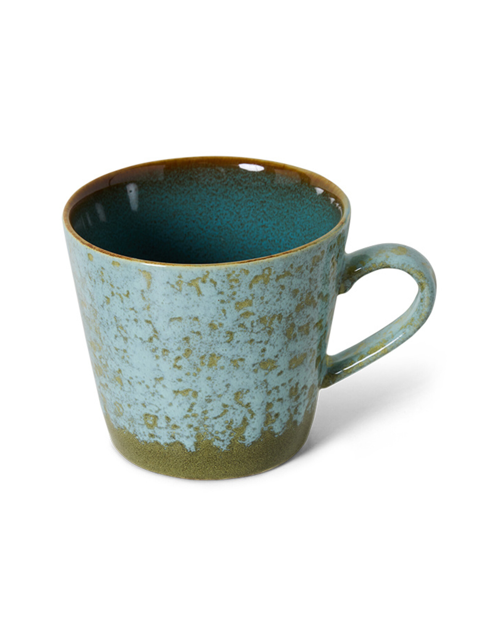 HKliving HKliving 70's Ceramics Cappuccino Mug Verdigris