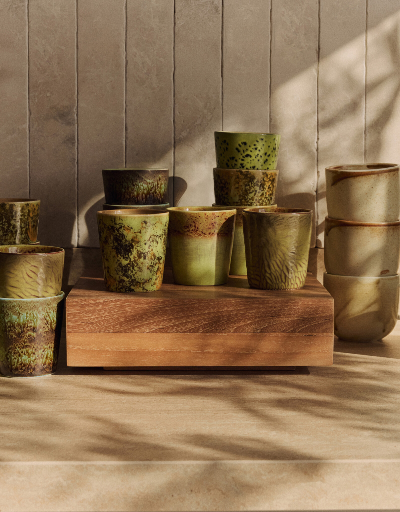 HKliving HKliving 70's Ceramics coffee mug Corn