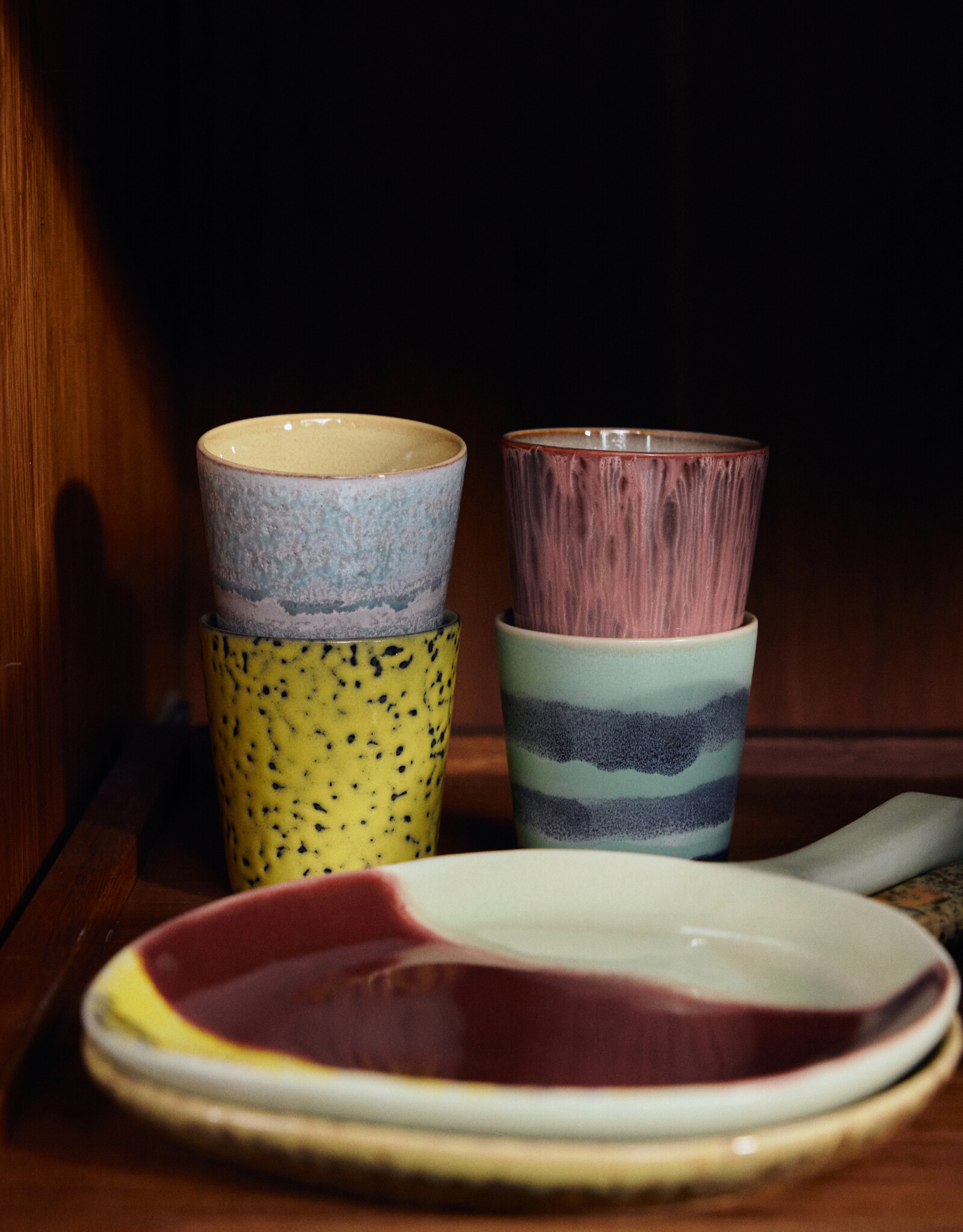 HKliving HKliving 70's Ceramics coffee mug River