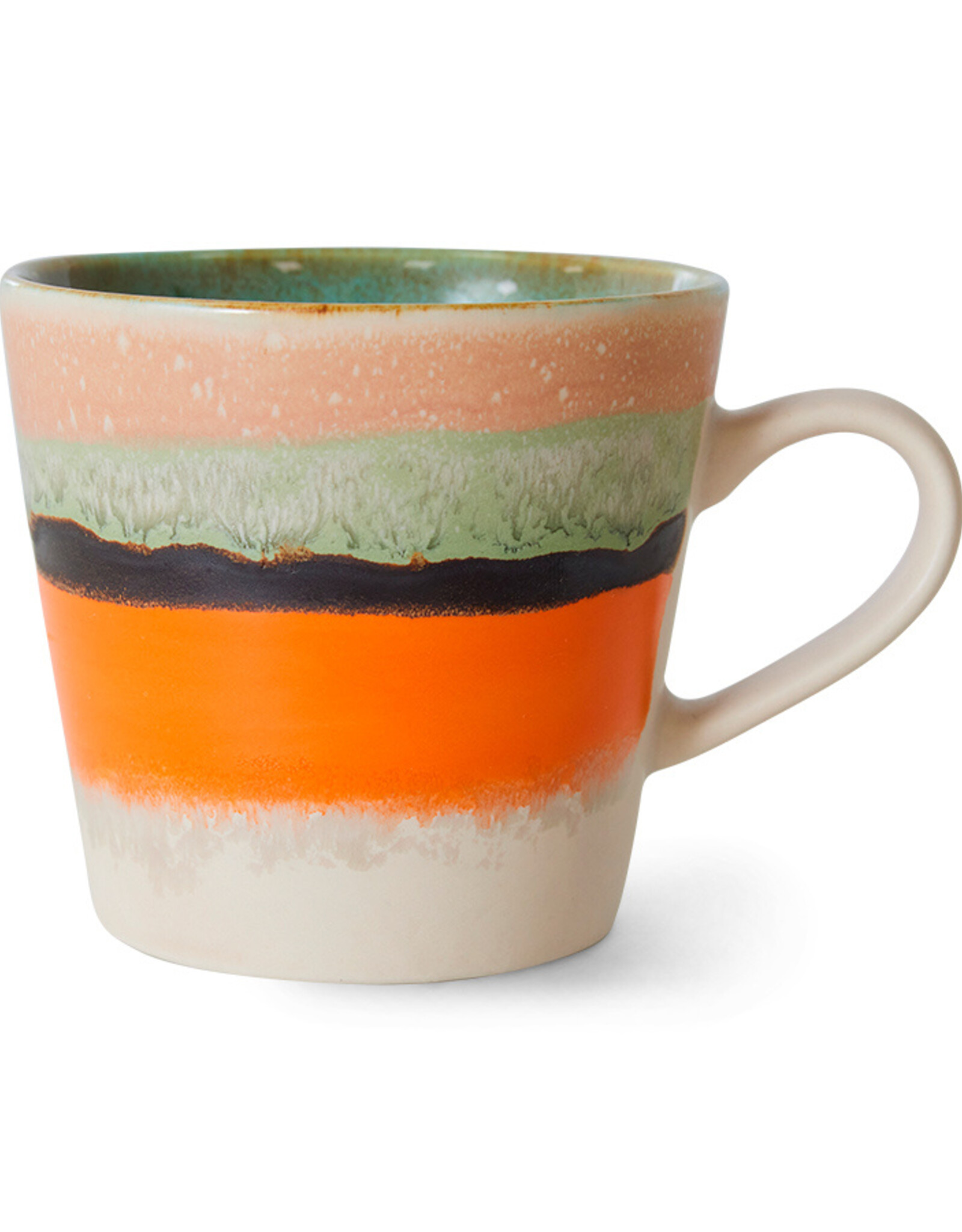 HKliving HKliving 70's Ceramics Cappuccino Mug Burst