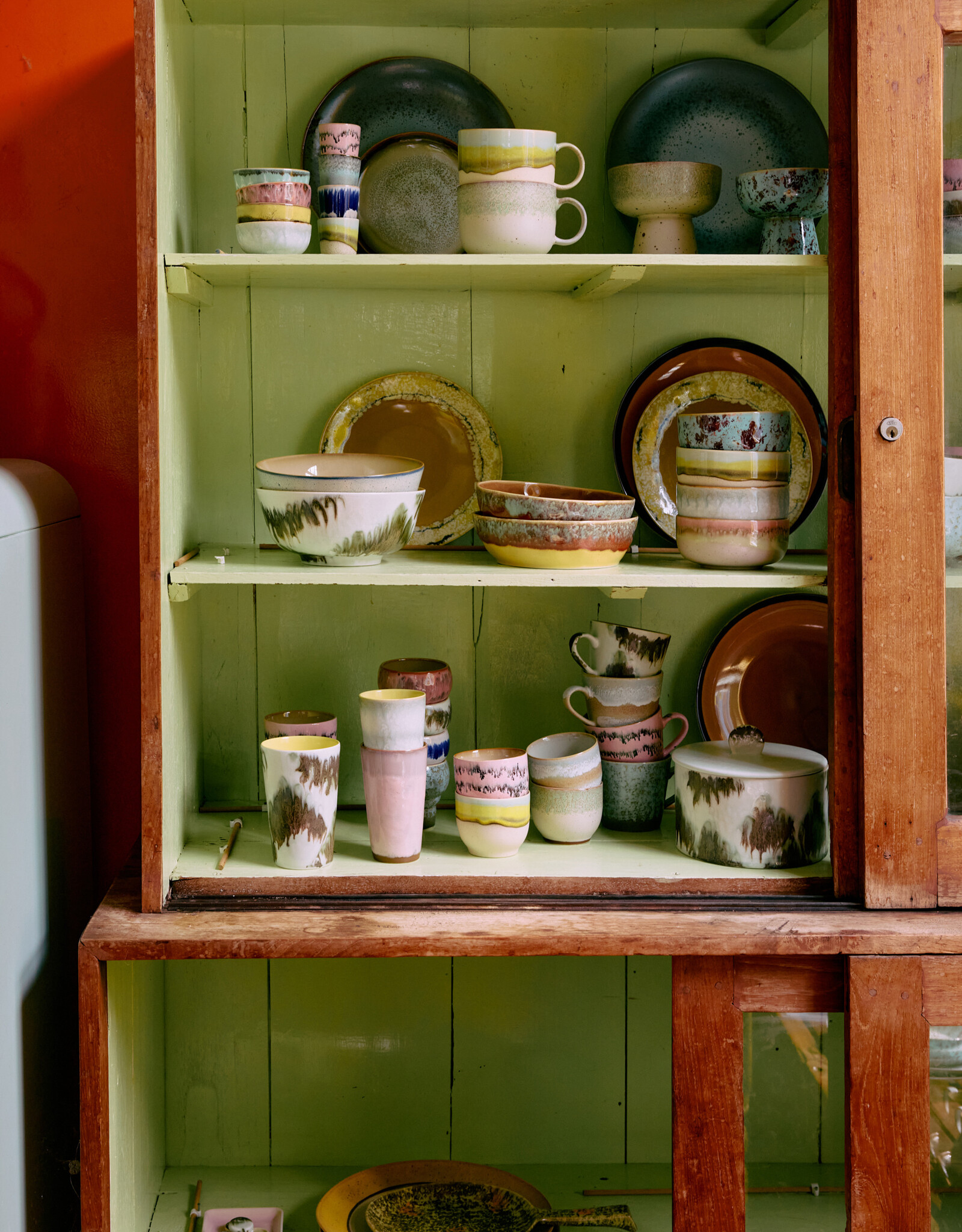 HKliving HKliving 70's Ceramics Latte Mug petal