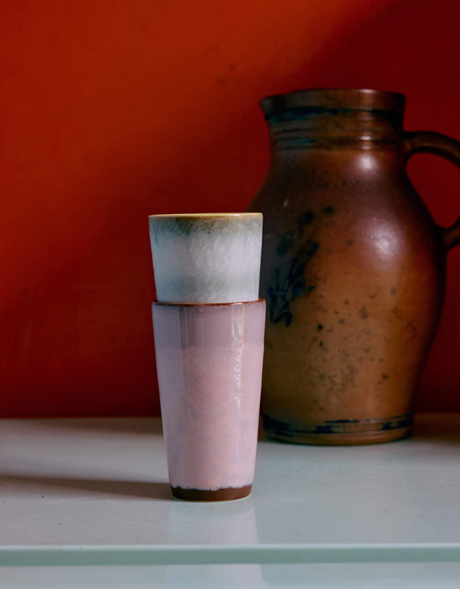 HKliving HKliving 70's Ceramics Latte Mug Veil