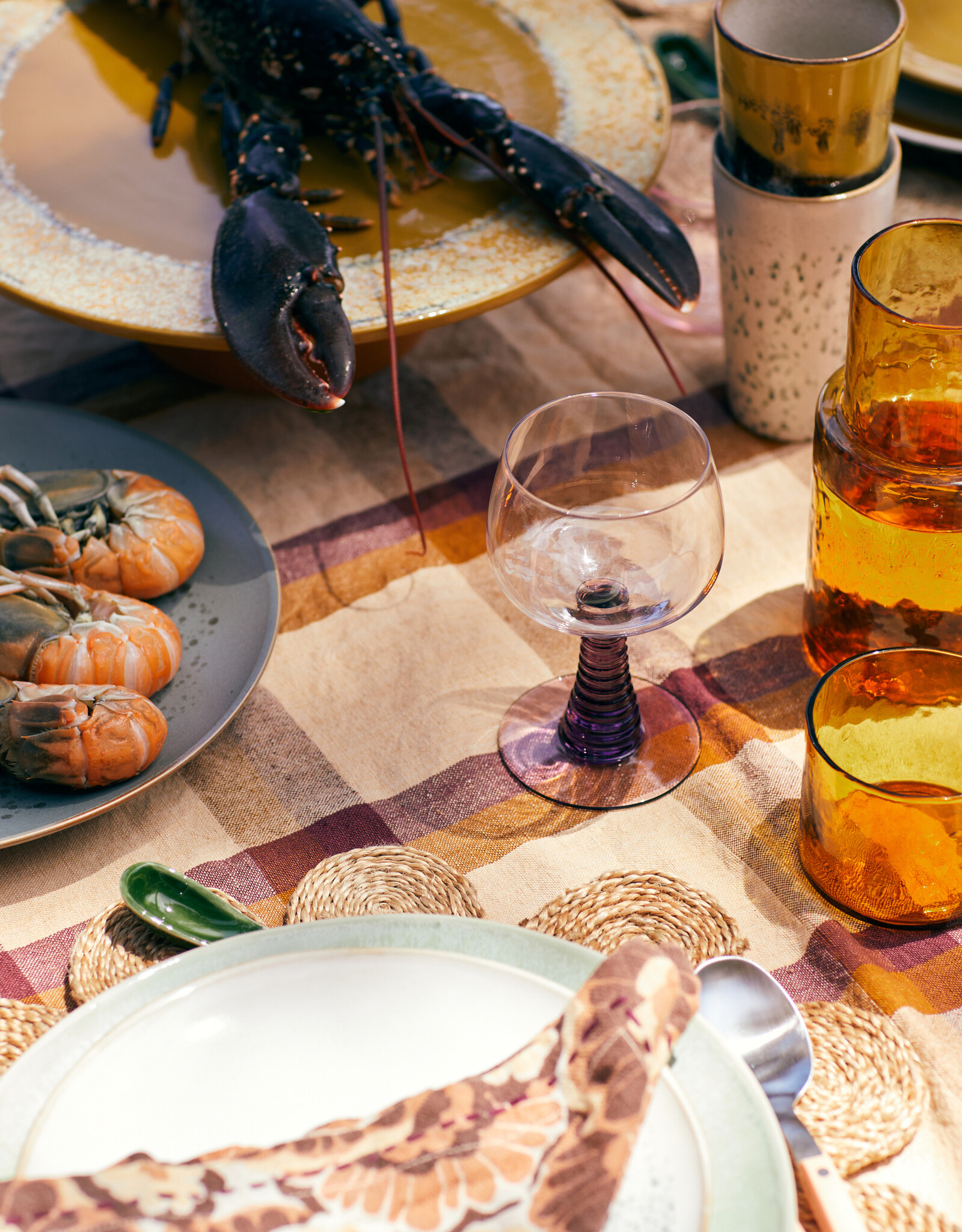 HKliving HKliving 70's Ceramics Latte Mug Hail