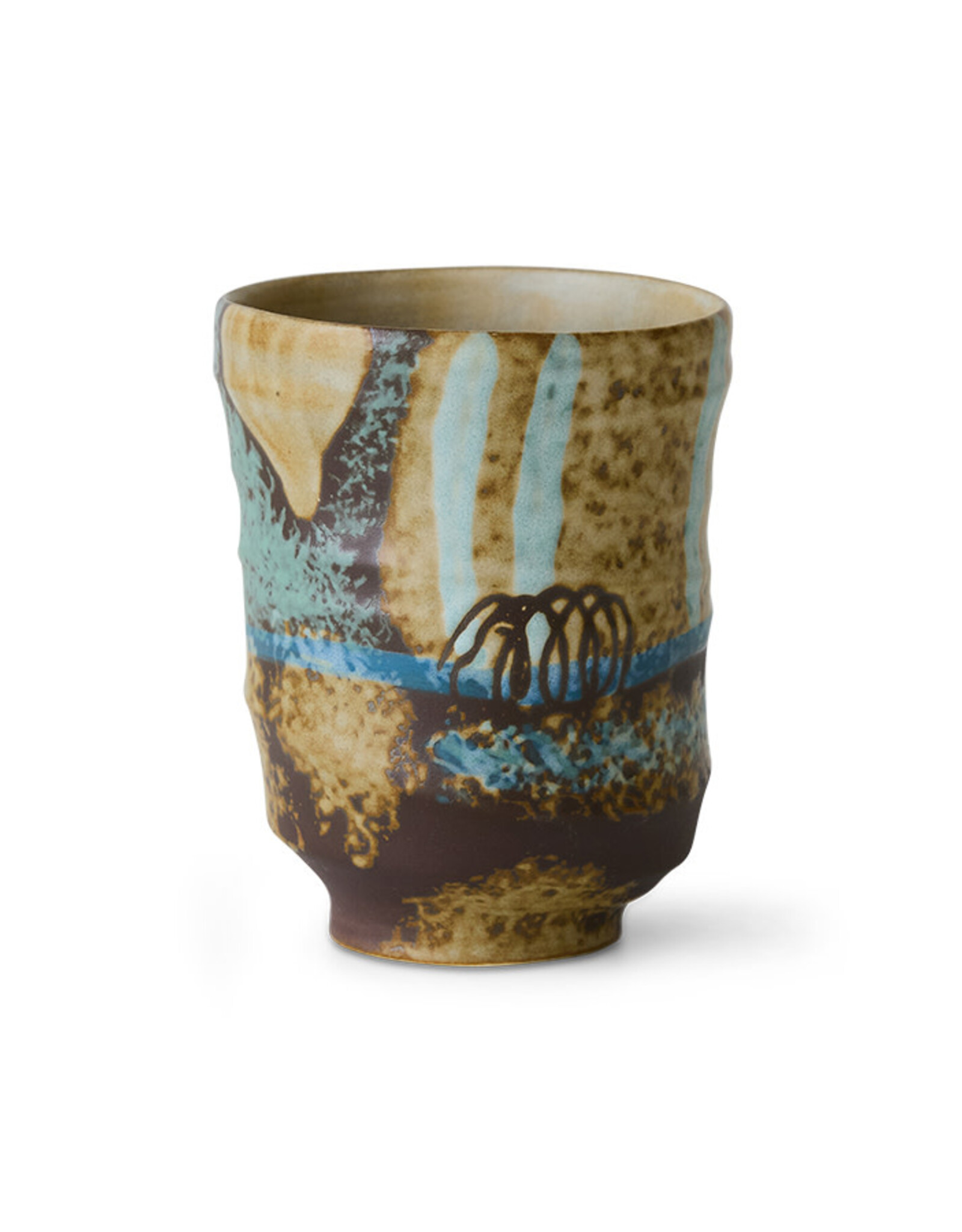 HKliving HKliving Artist Ceramics Mug Scratched