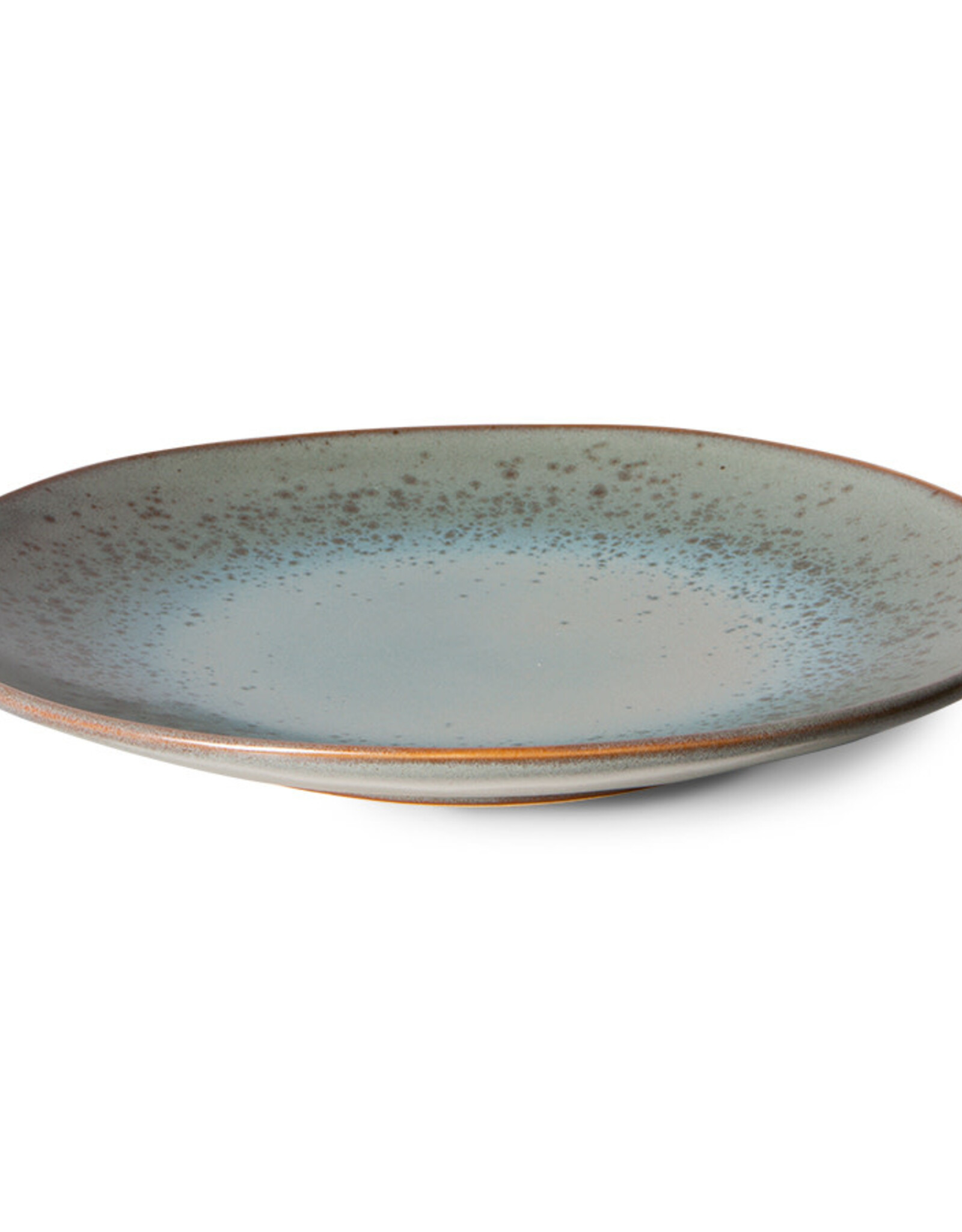 HKliving Hkliving 70's Ceramics Dinner Plates Mineral - set van 2