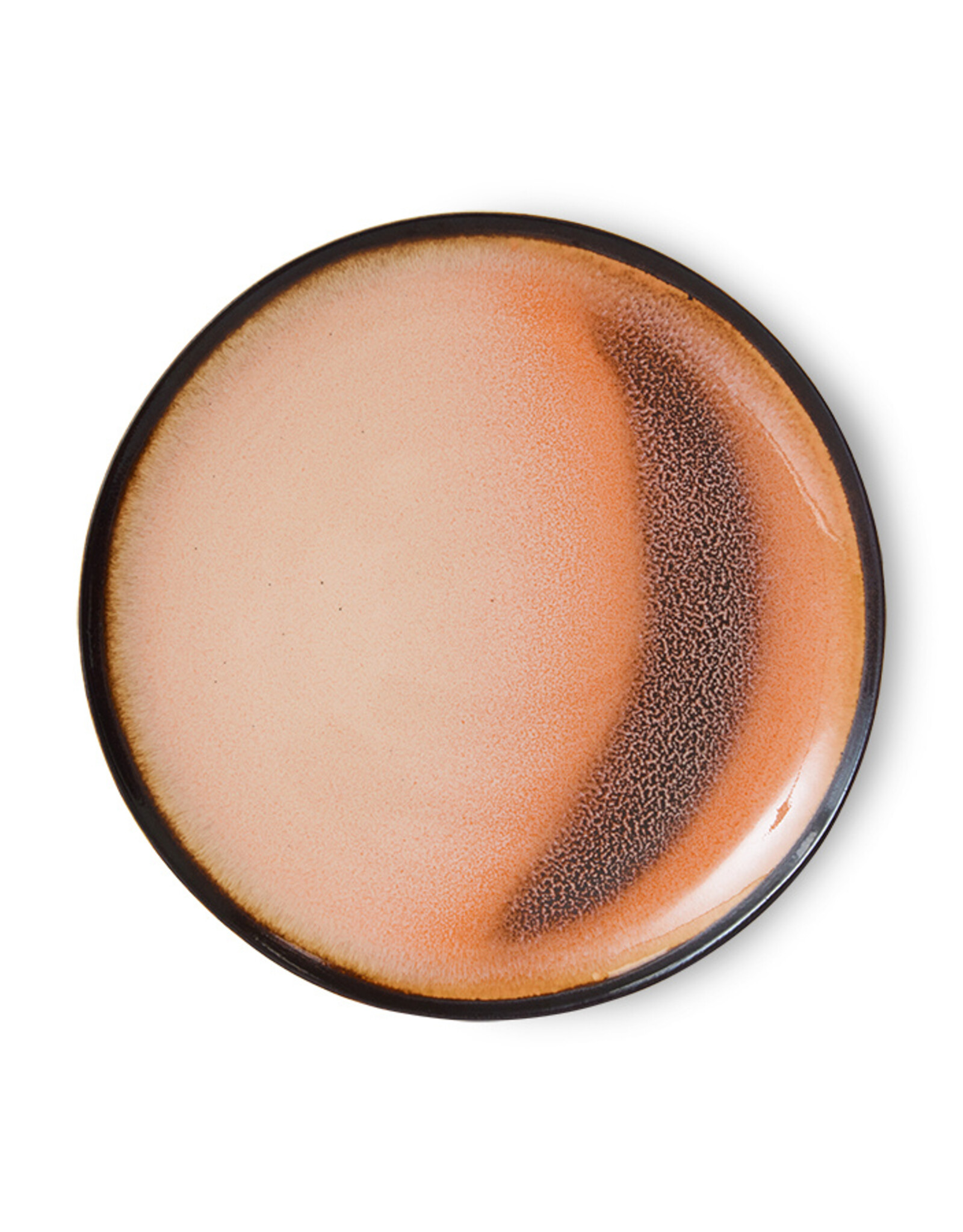 HKliving Hkliving 70's Ceramics Dessert Plate Horizon - set van 2