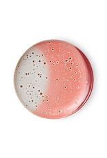 HKliving HKliving 70's Ceramics Dessert Plate Lychee (set van 2)