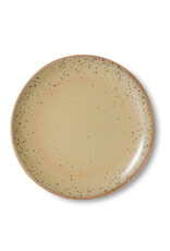 HKliving HKliving 70's Ceramic Side Plate Grit - set van 2