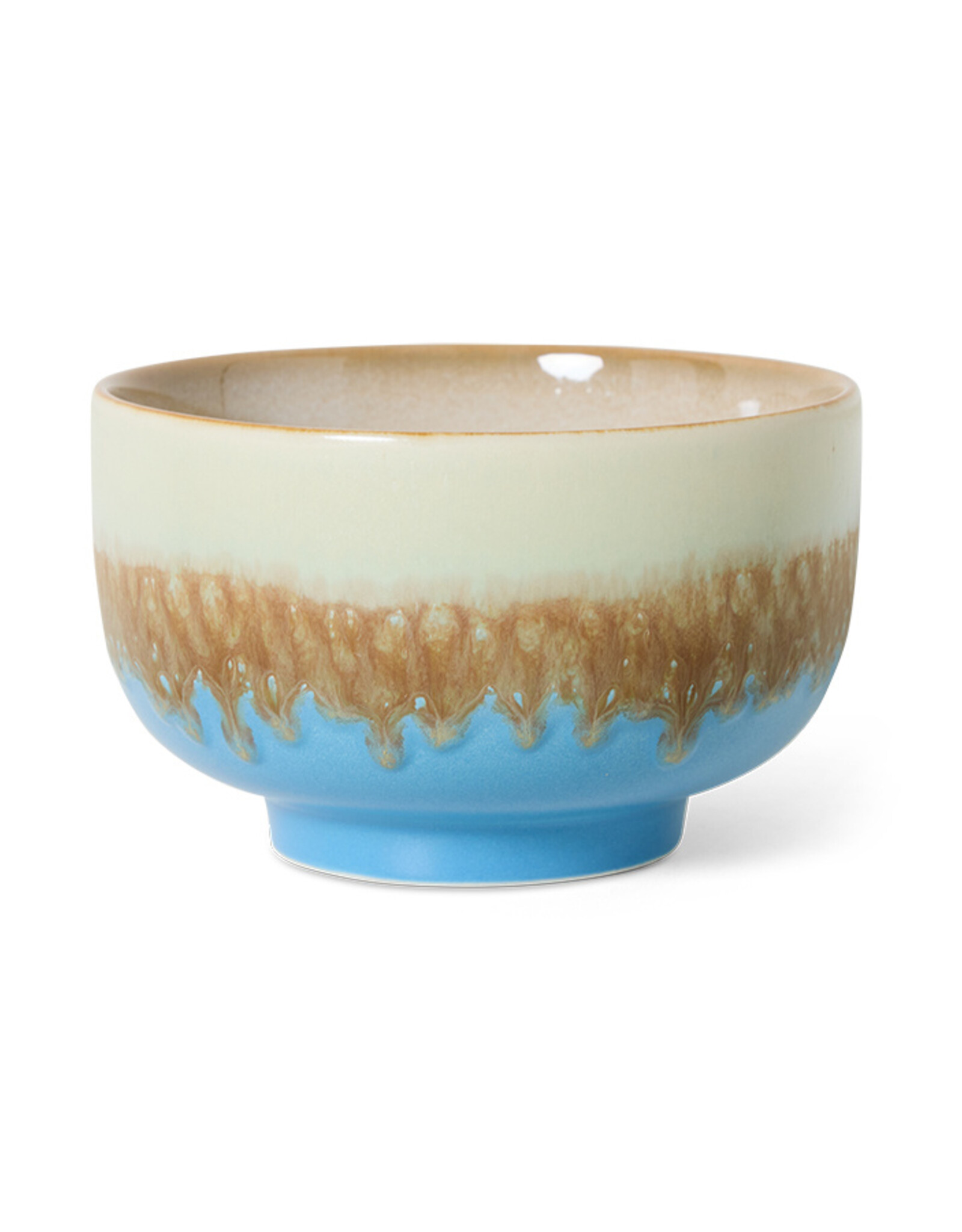 HKliving HKliving 70's Ceramics Noodle Bowl Azure