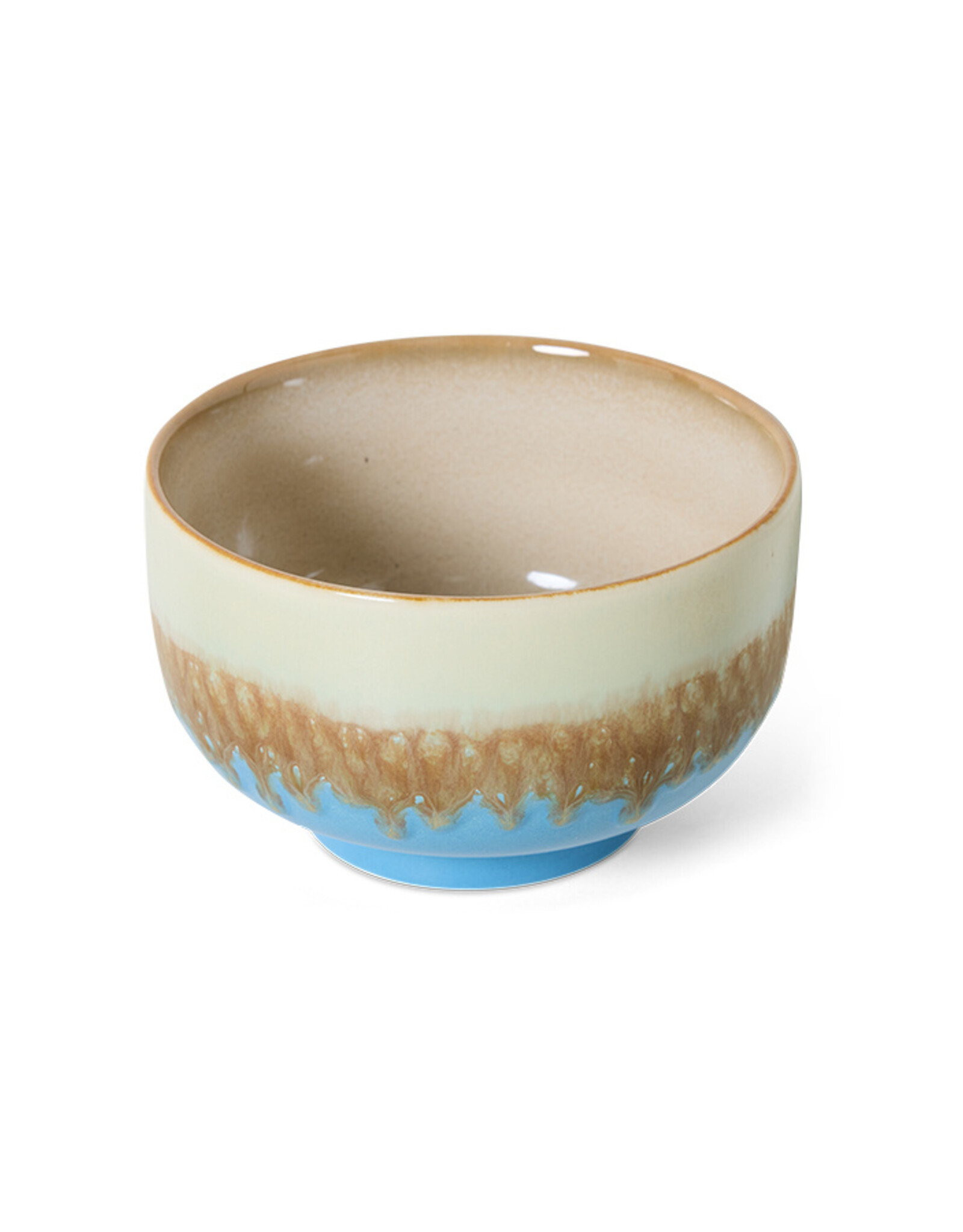 HKliving HKliving 70's Ceramics Noodle Bowl Azure
