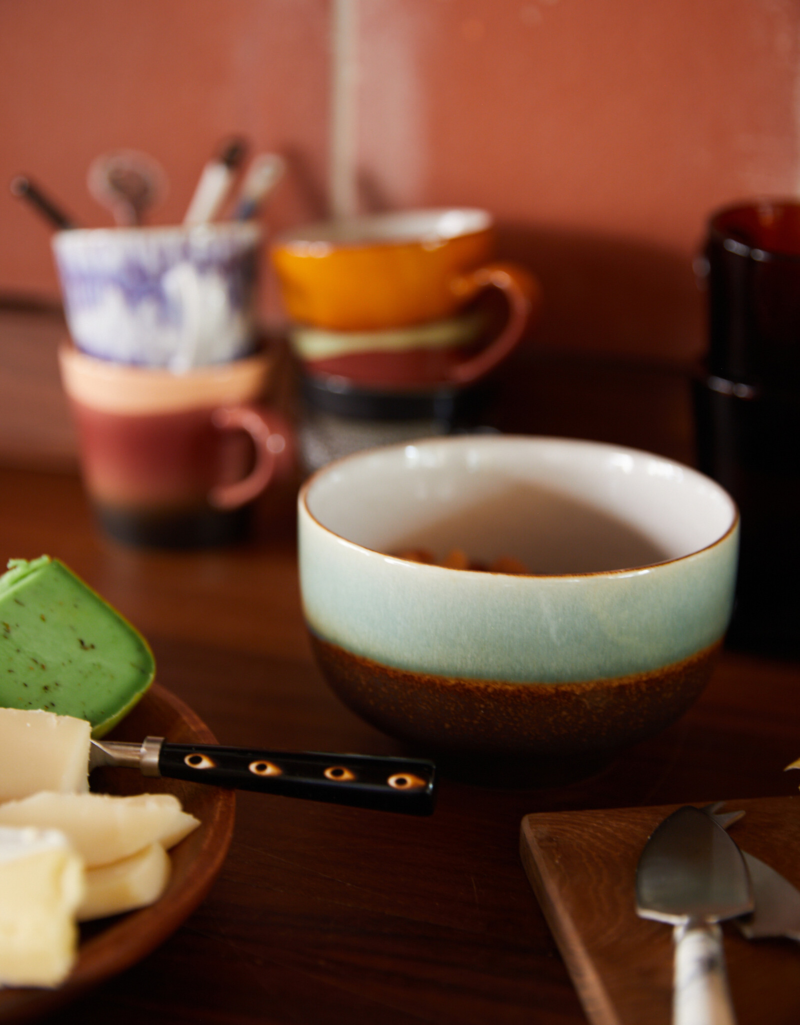 HKliving HKliving 70's Ceramics Noodle Bowl Depths