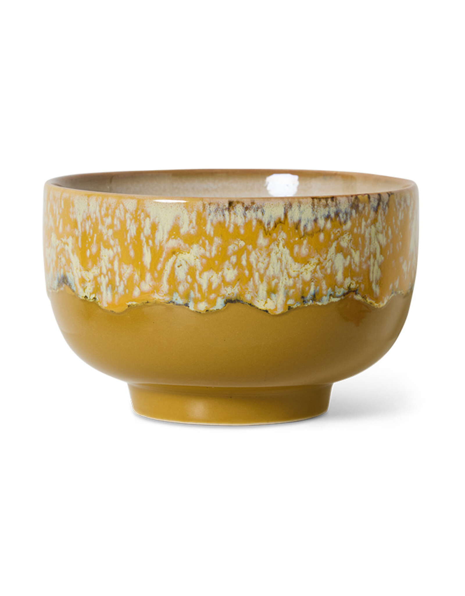 HKliving HKliving 70's Ceramics Noodle Bowl Sunbeam