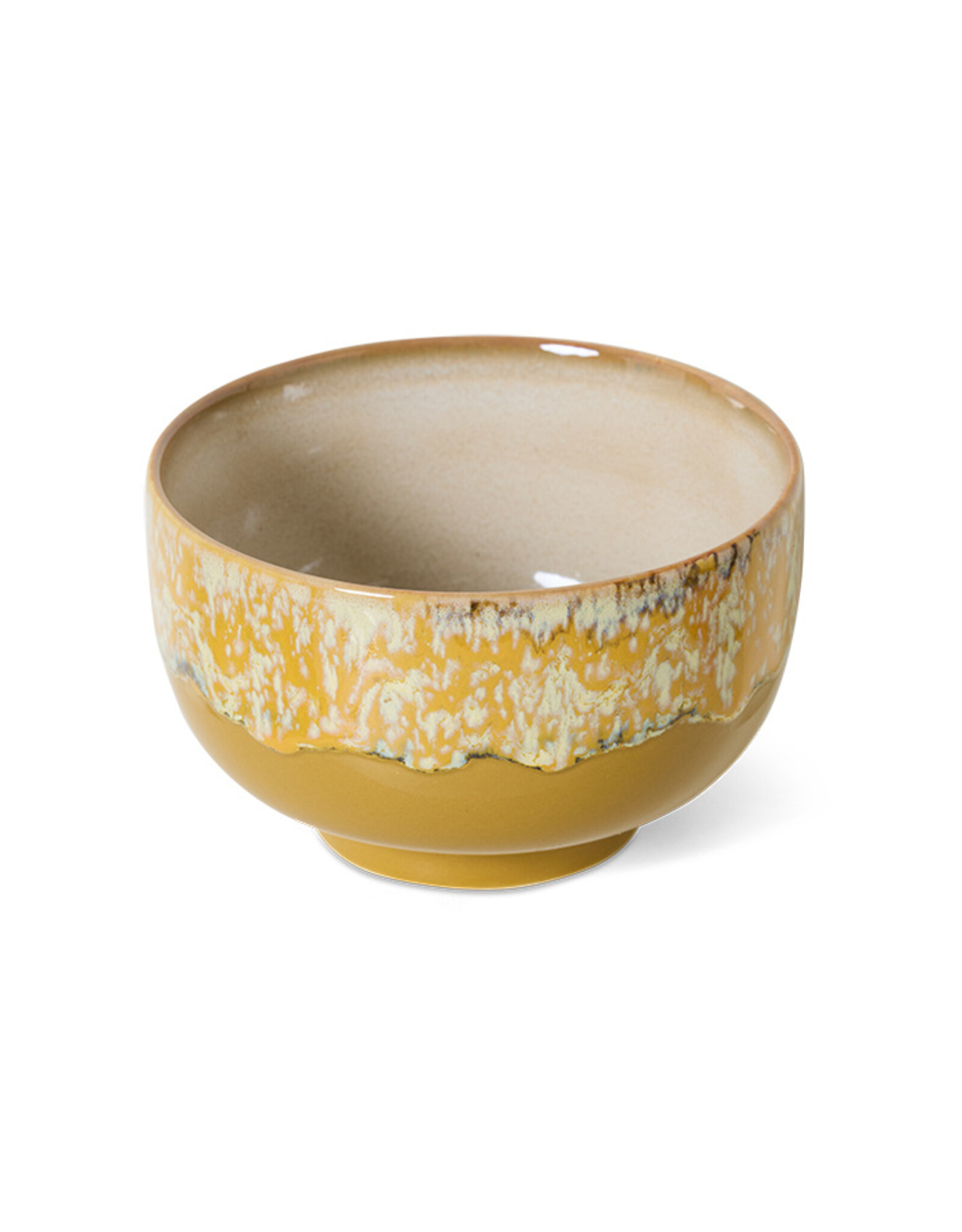 HKliving HKliving 70's Ceramics Noodle Bowl Sunbeam