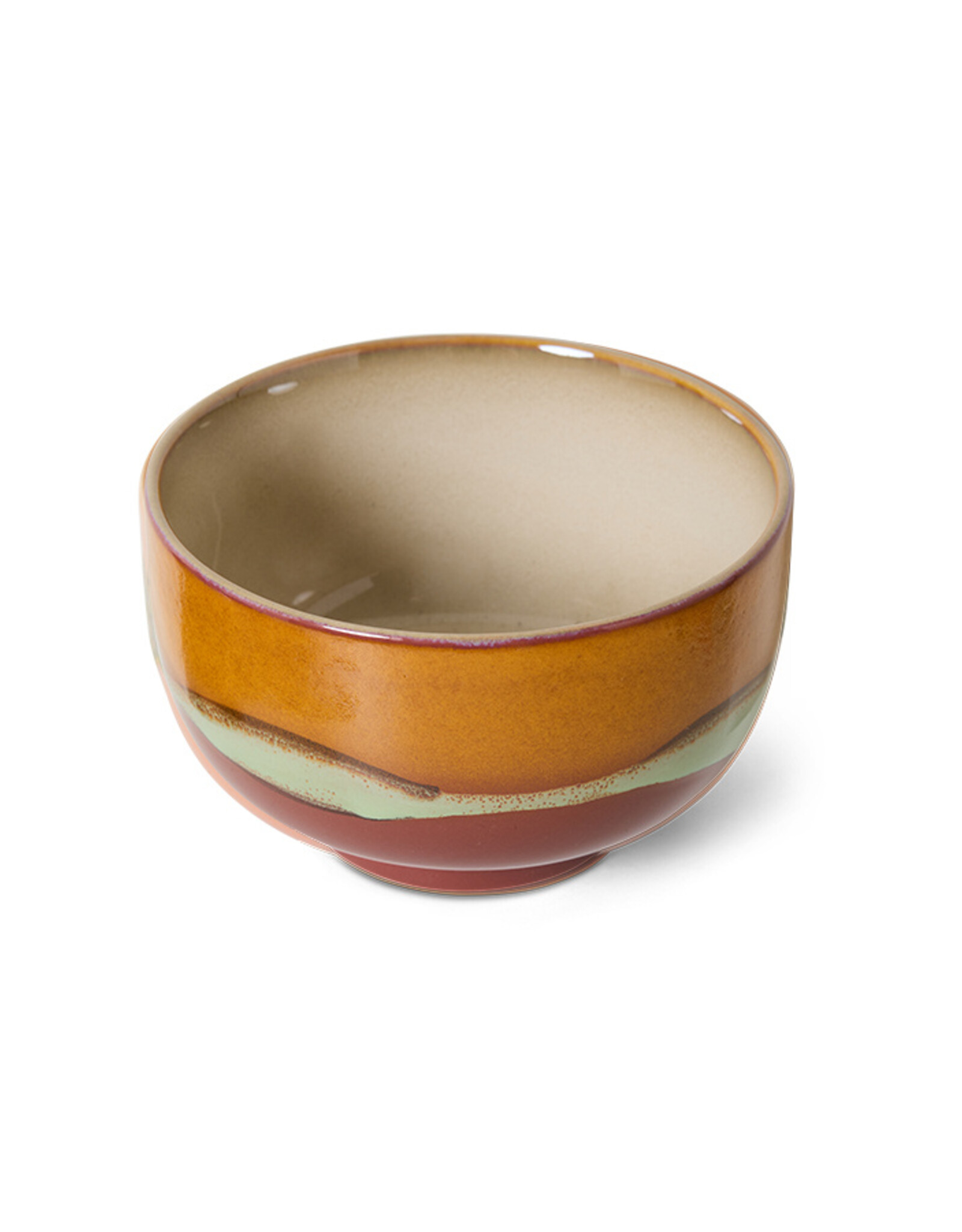 HKliving HKliving 70's Ceramics Noodle Bowl Clay
