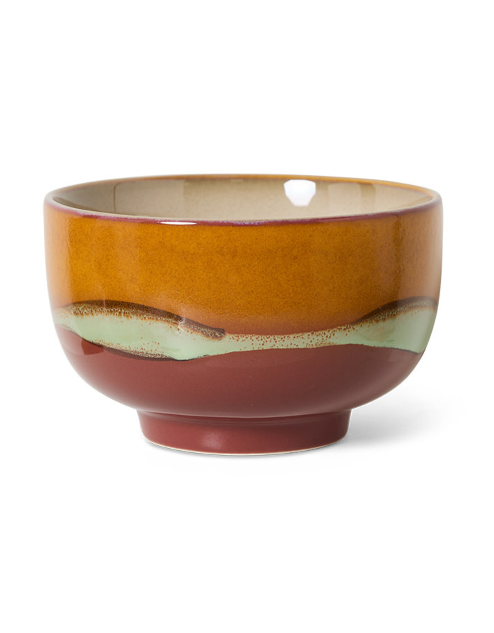 HKliving HKliving 70's Ceramics Noodle Bowl Clay
