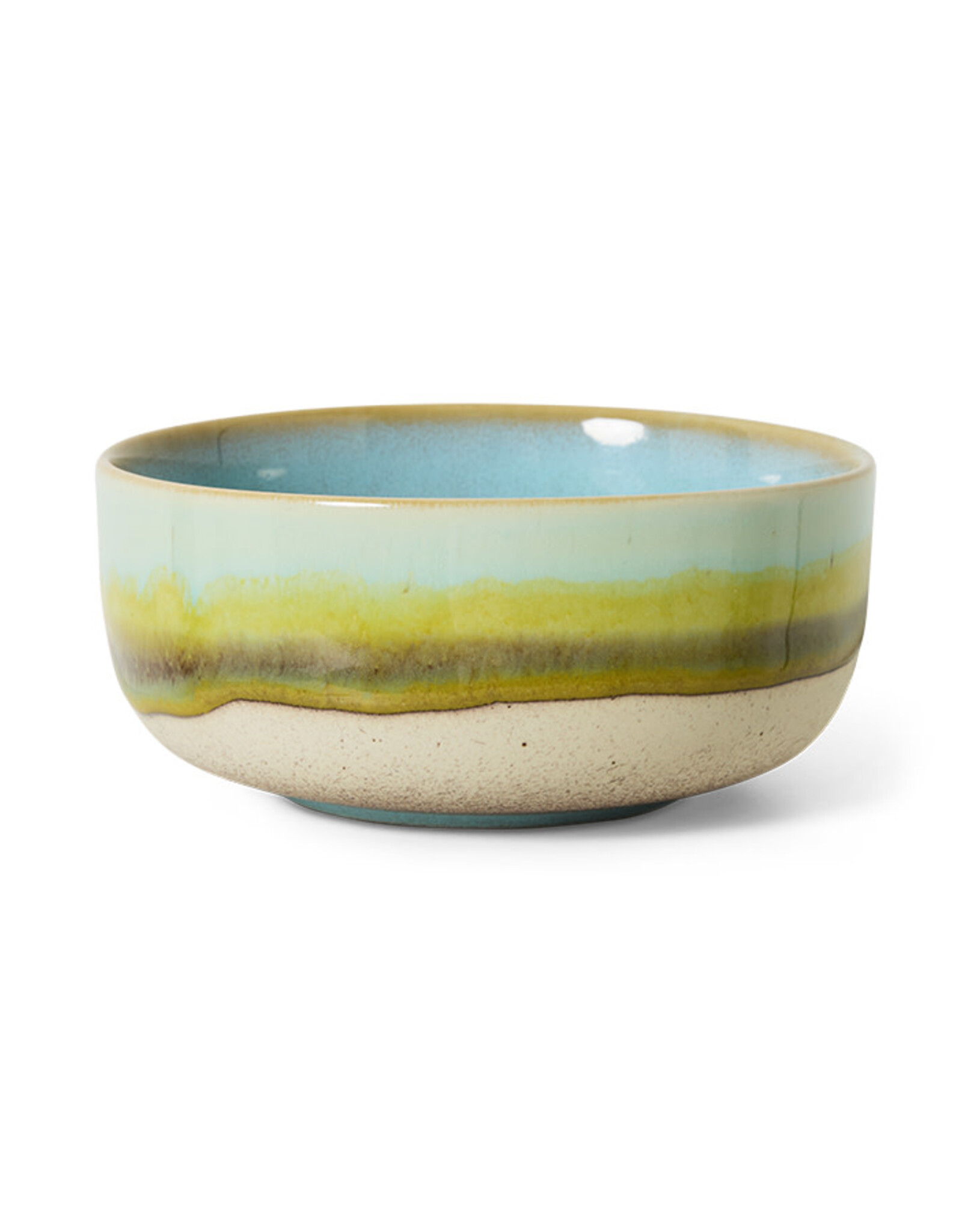 HKliving HKliving 70's Cermics Dessert Bowl Glint
