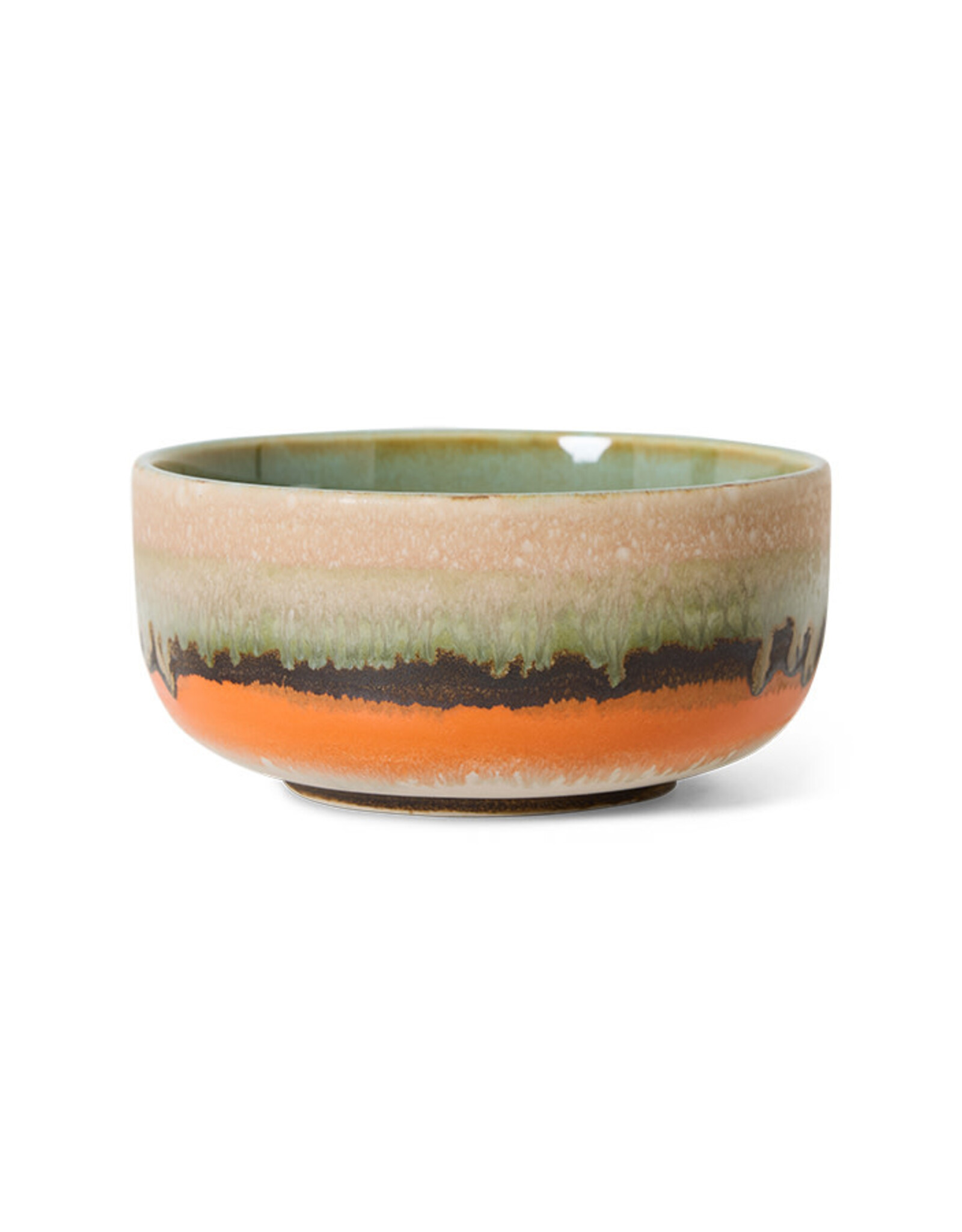 HKliving HKLIVING 70's Ceramics Dessert Bowl Burst