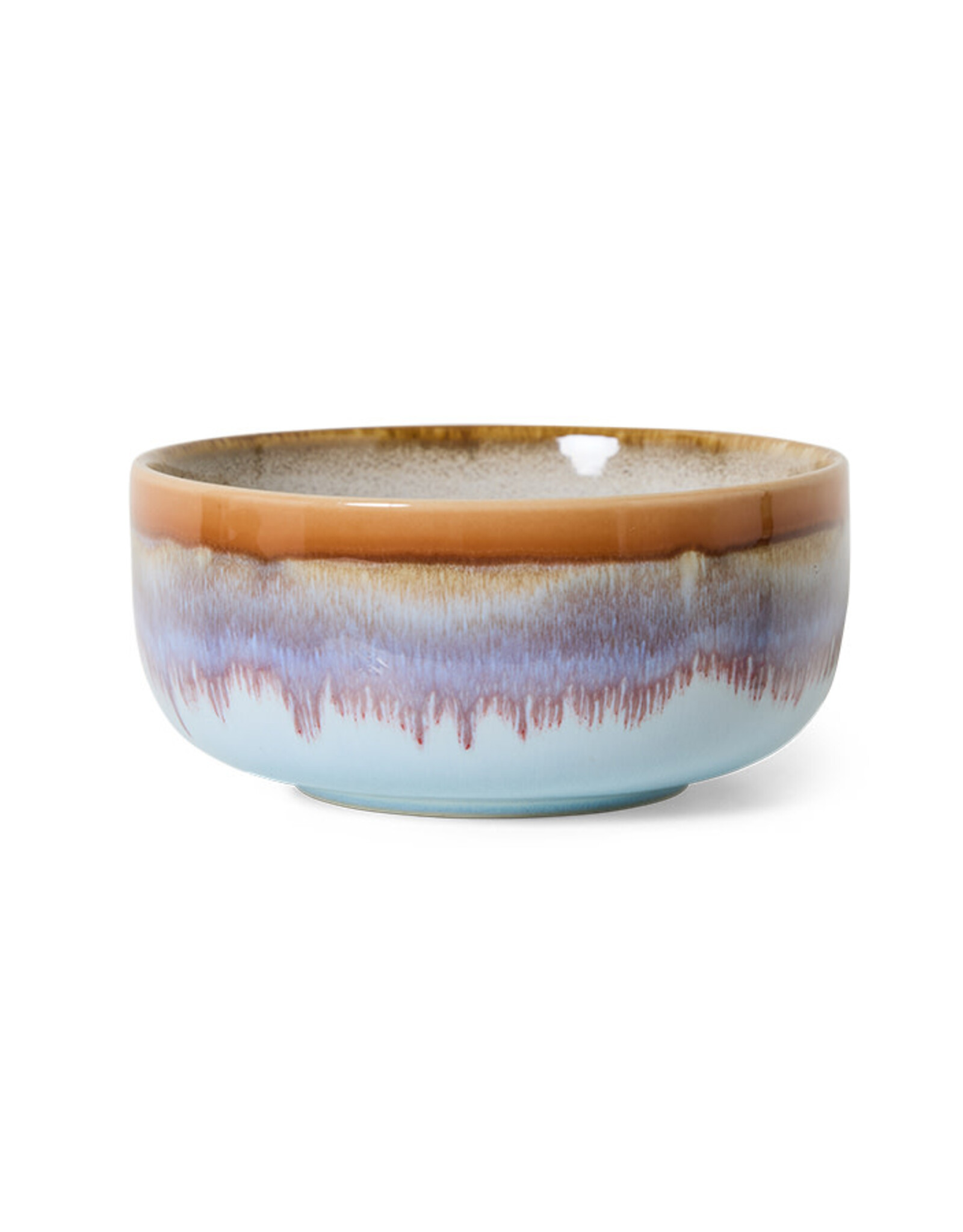 HKliving HKLIVING 70's Ceramics Dessert Bowl Ash