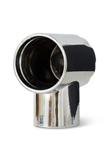 HKliving Hkliving Retro ceramic clock chrome