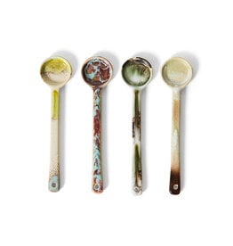 HKliving HKliving  70's Ceramics Spoons M Blend  (set van 4)