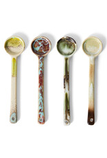 HKliving HKliving  70's Ceramics Spoons M Blend  (set van 4)