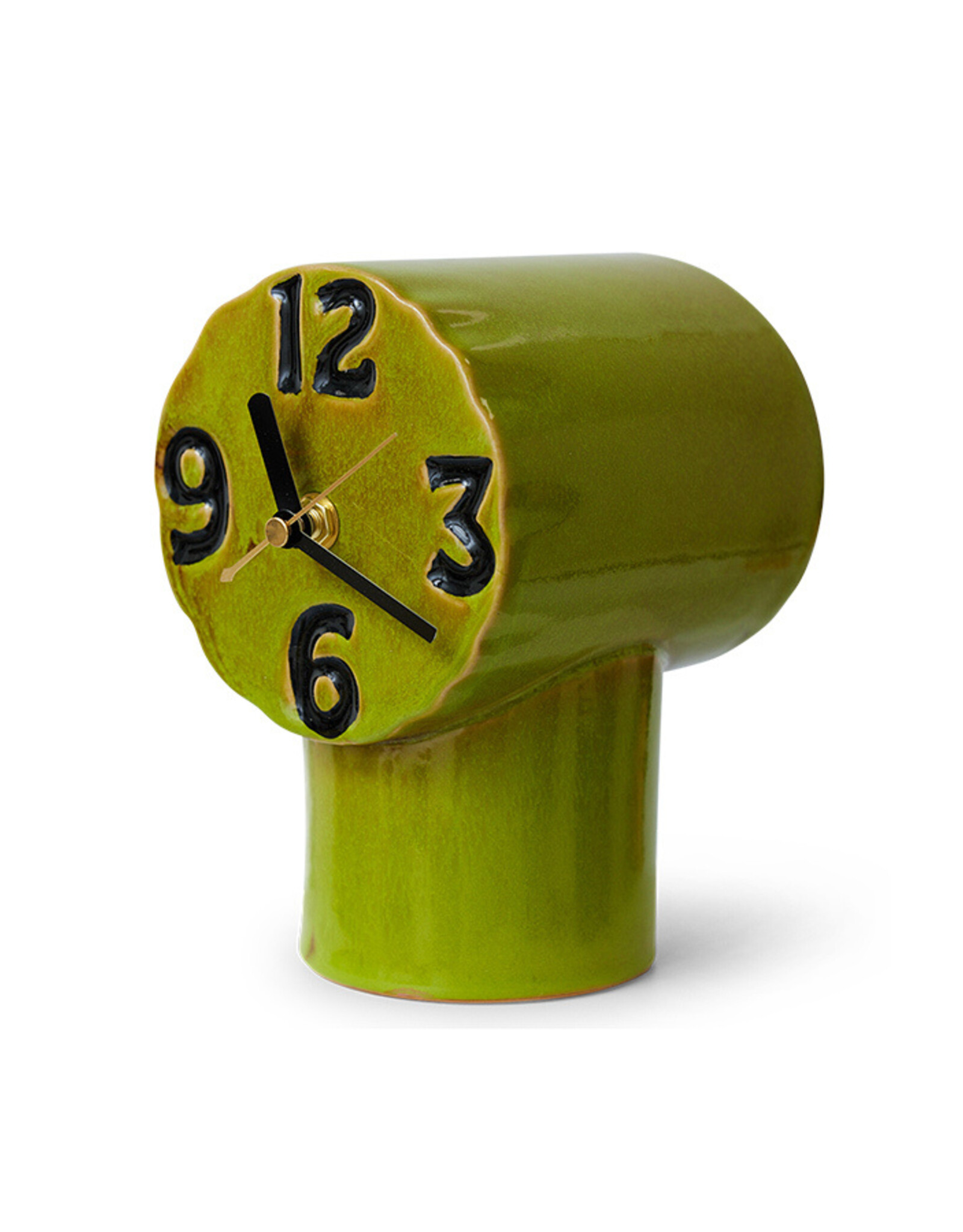 HKliving HKliving Retro ceramic clock olive