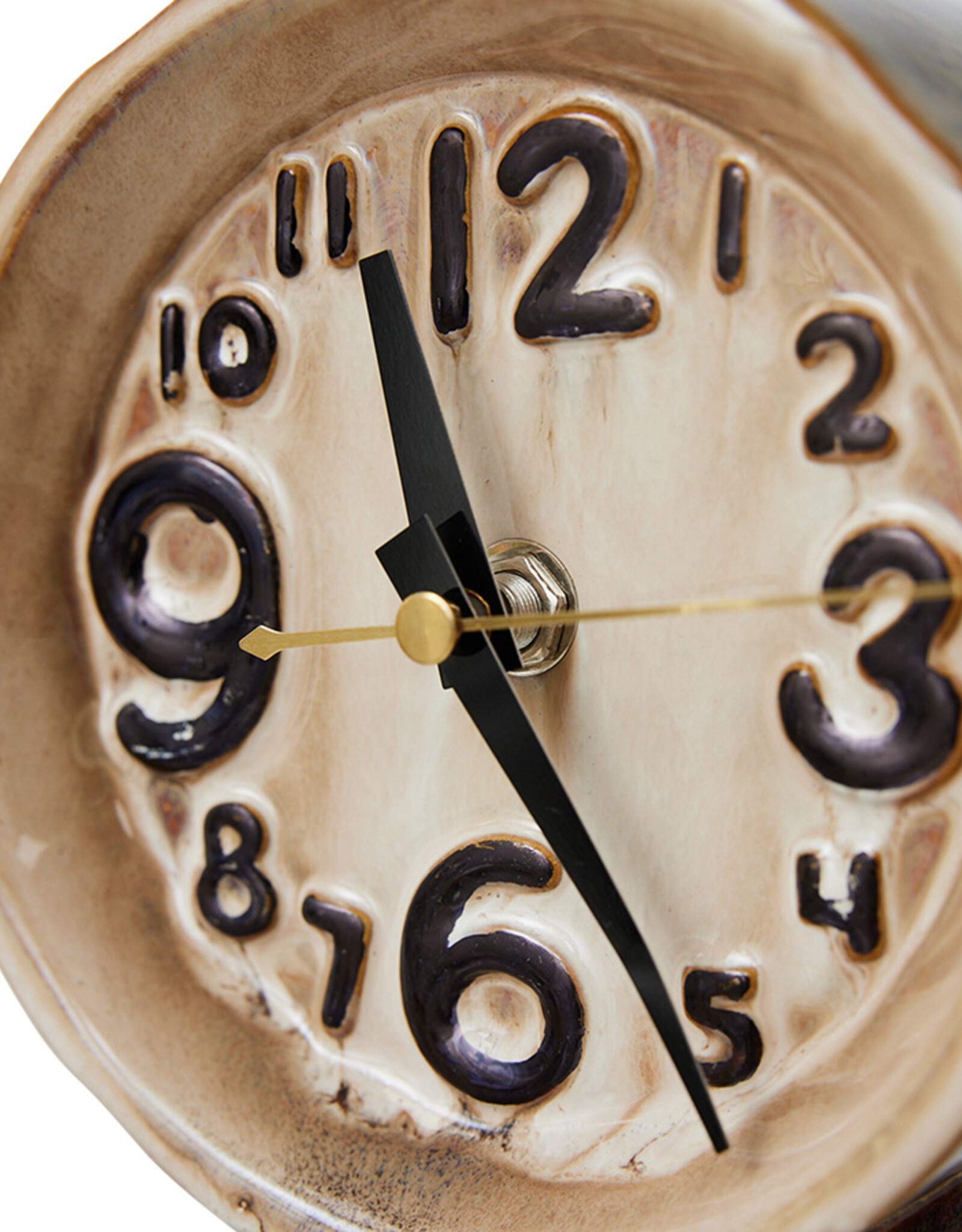HKliving HKliving Retro ceramic clock cream