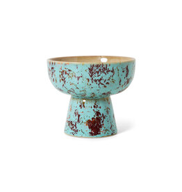 HKliving HKliving tapas bowl on base S Patina