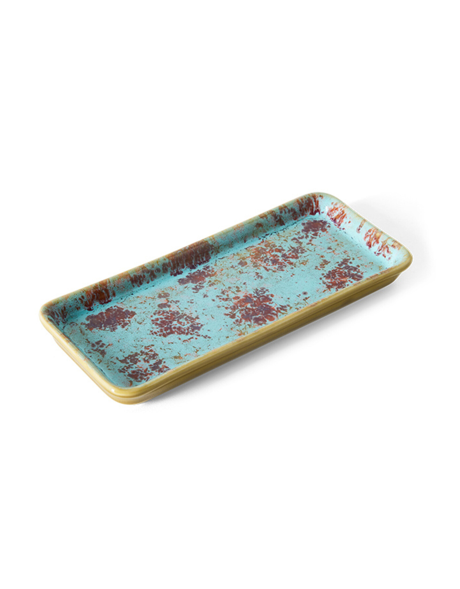 HKliving HKliving 70's ceramics small tray patina