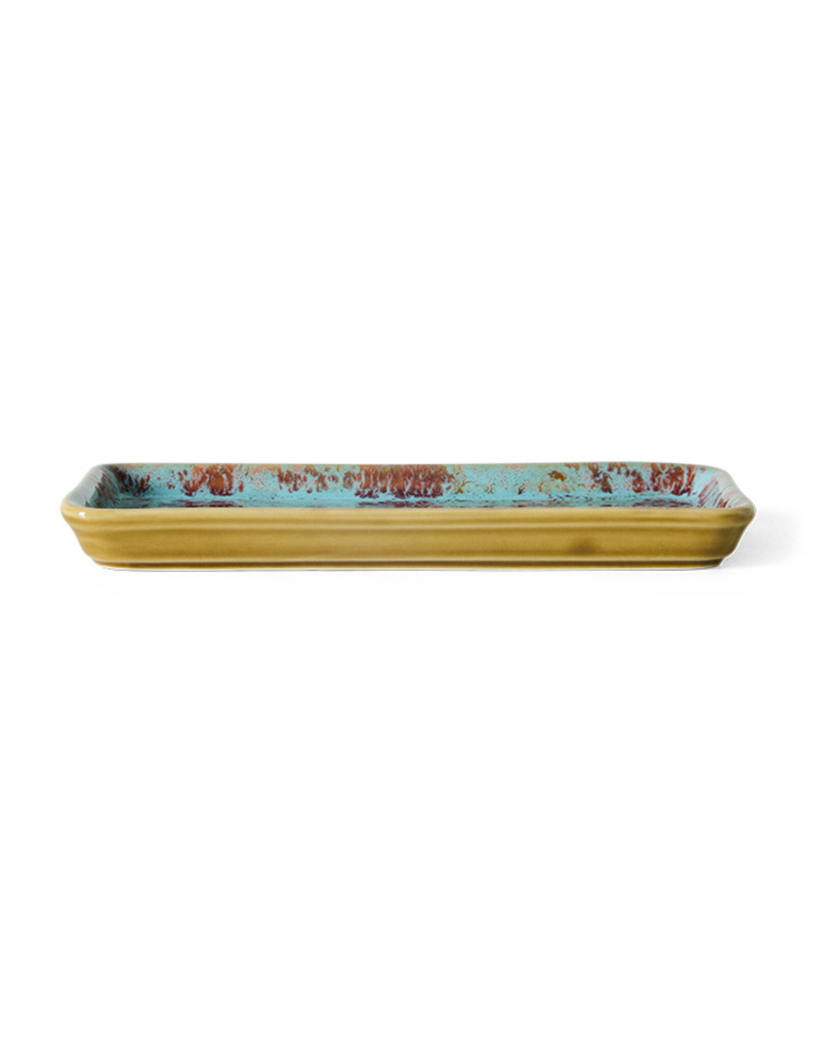 HKliving HKliving 70's ceramics small tray patina