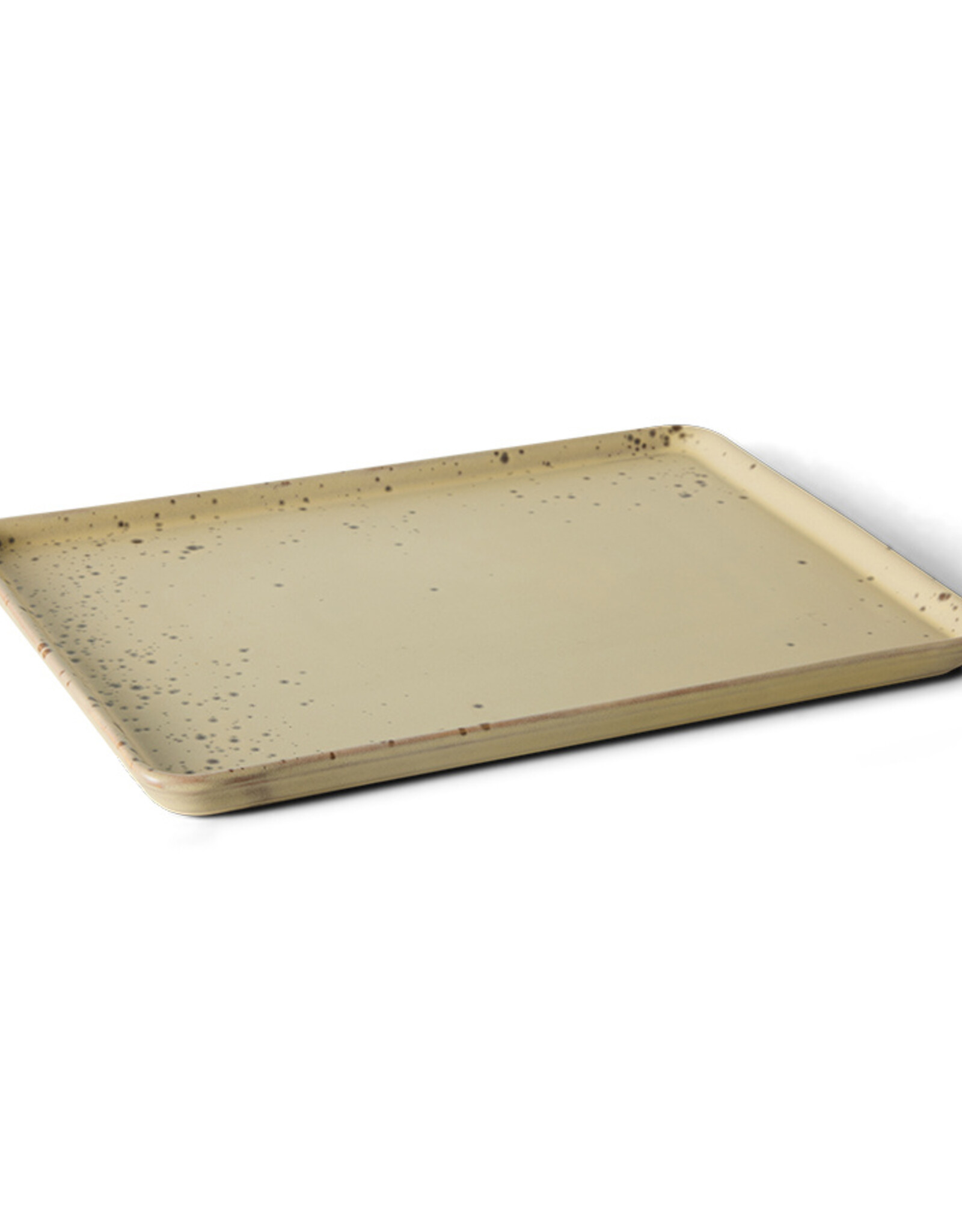 HKliving HKliving 70s Ceramics large tray Grit