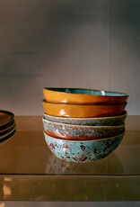 HKliving HKliving 70's Ceramics Pasta Bowls Patina (set van 2)